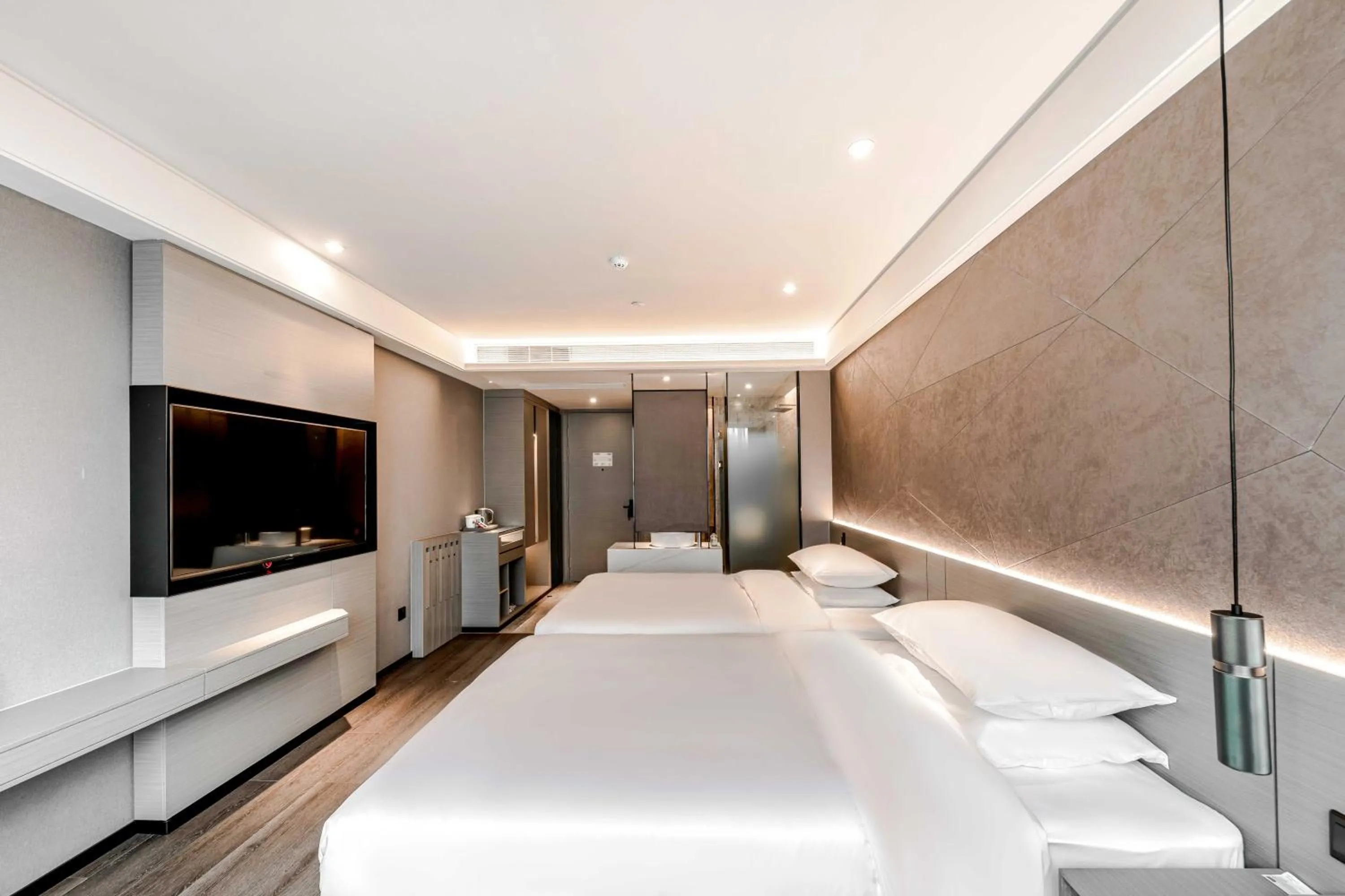Bed in Ibis Styles Suzhou Hushuguang