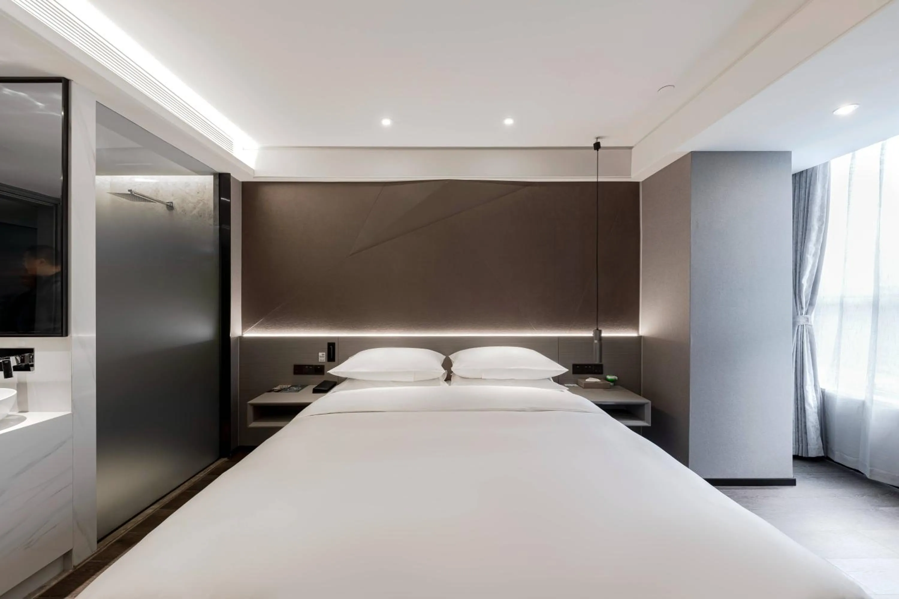 Bed in Ibis Styles Suzhou Hushuguang