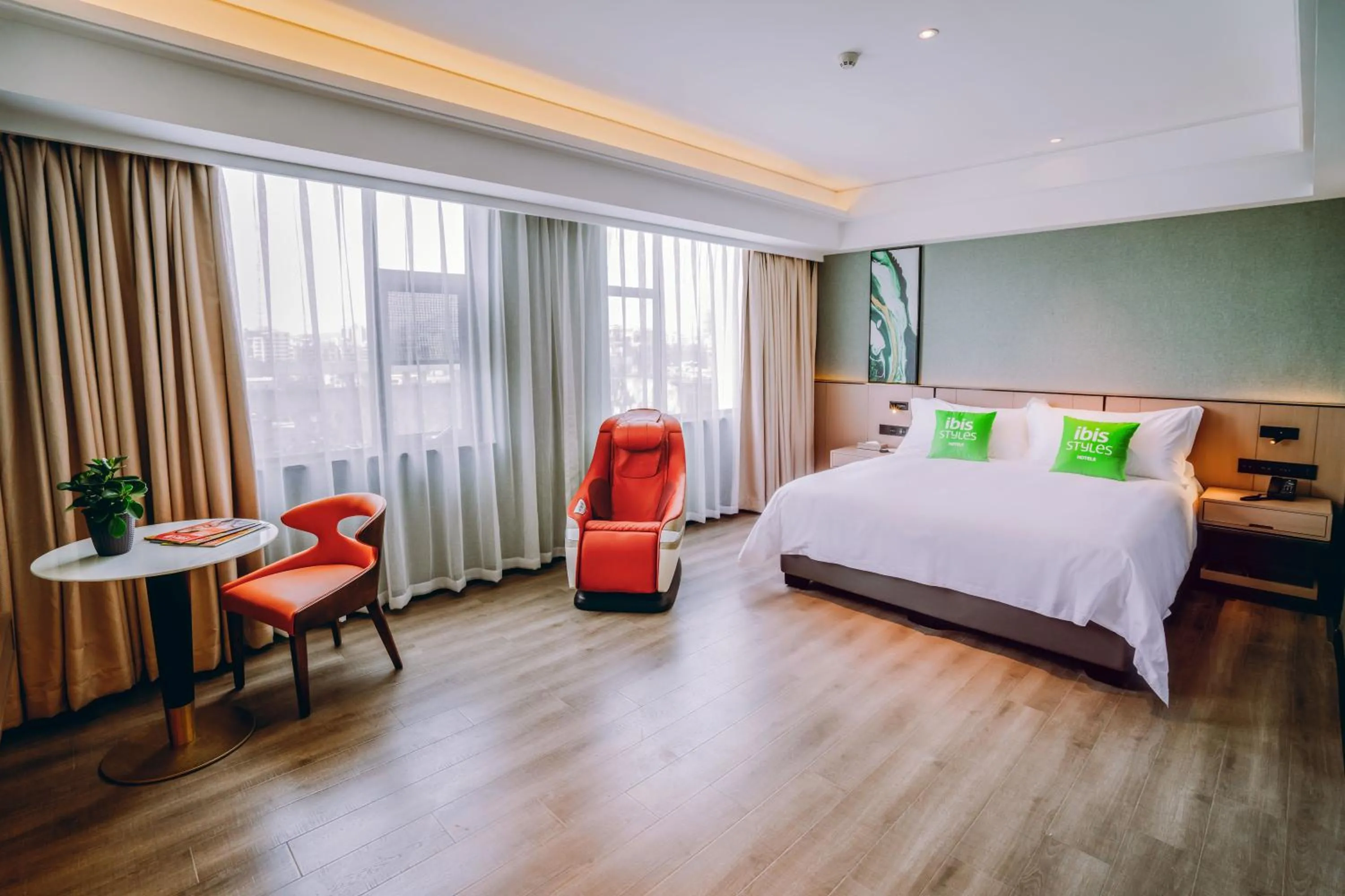Property building, Bed in Ibis Styles Dongguan Changan Light Rail Station