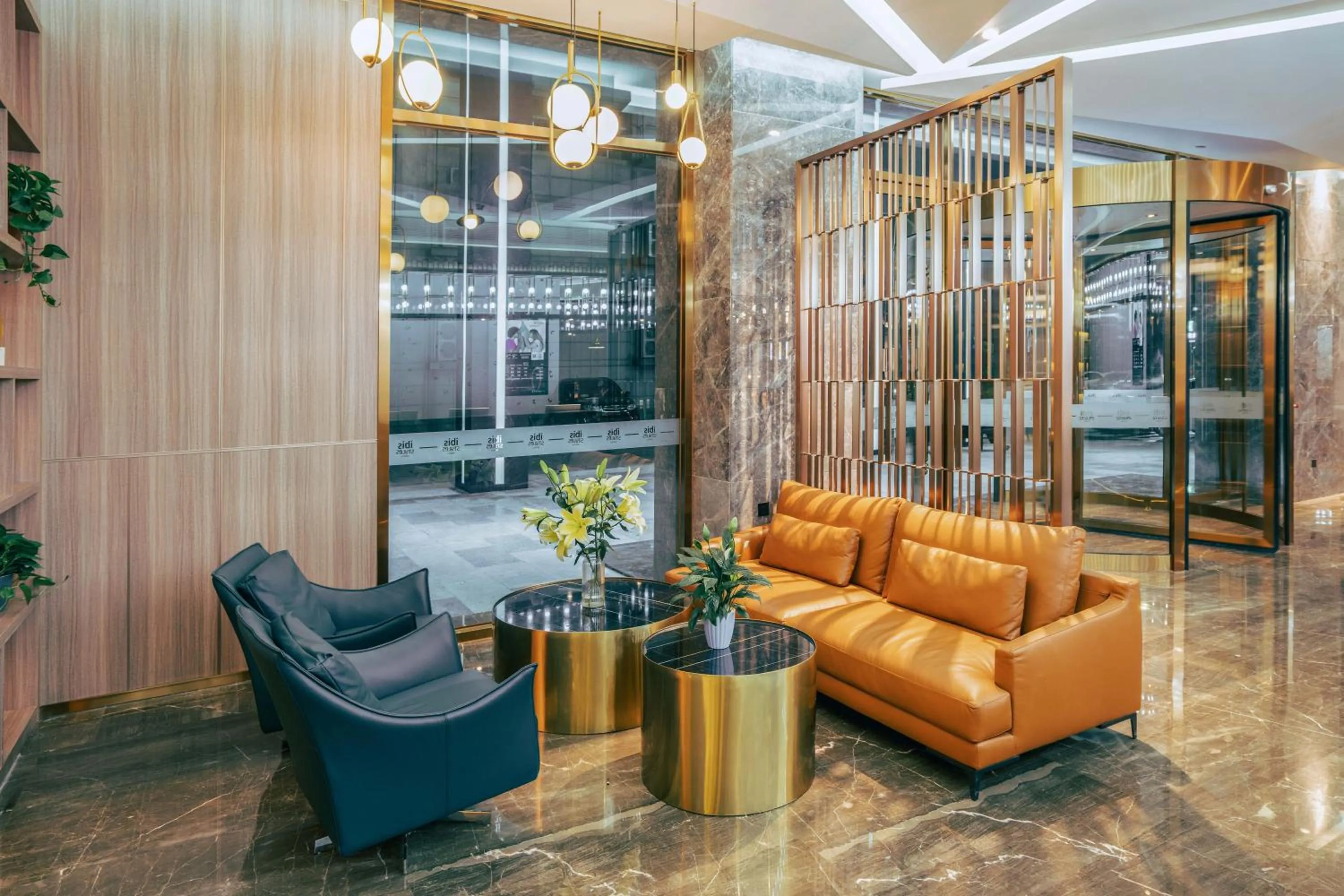 Seating area in Ibis Styles Dongguan Changan Light Rail Station
