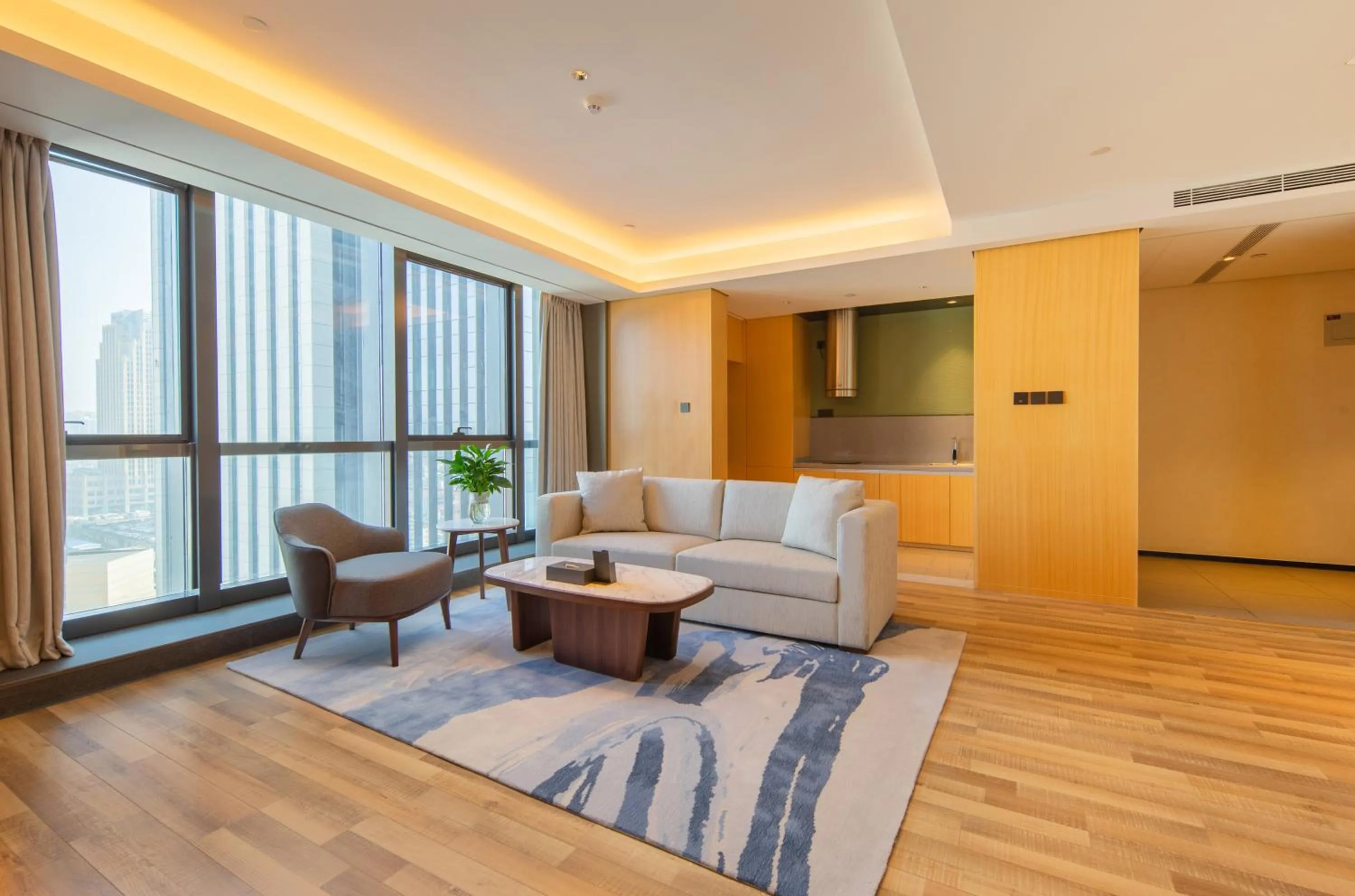 Madison Hotel Qingdao West Coast City Balcony