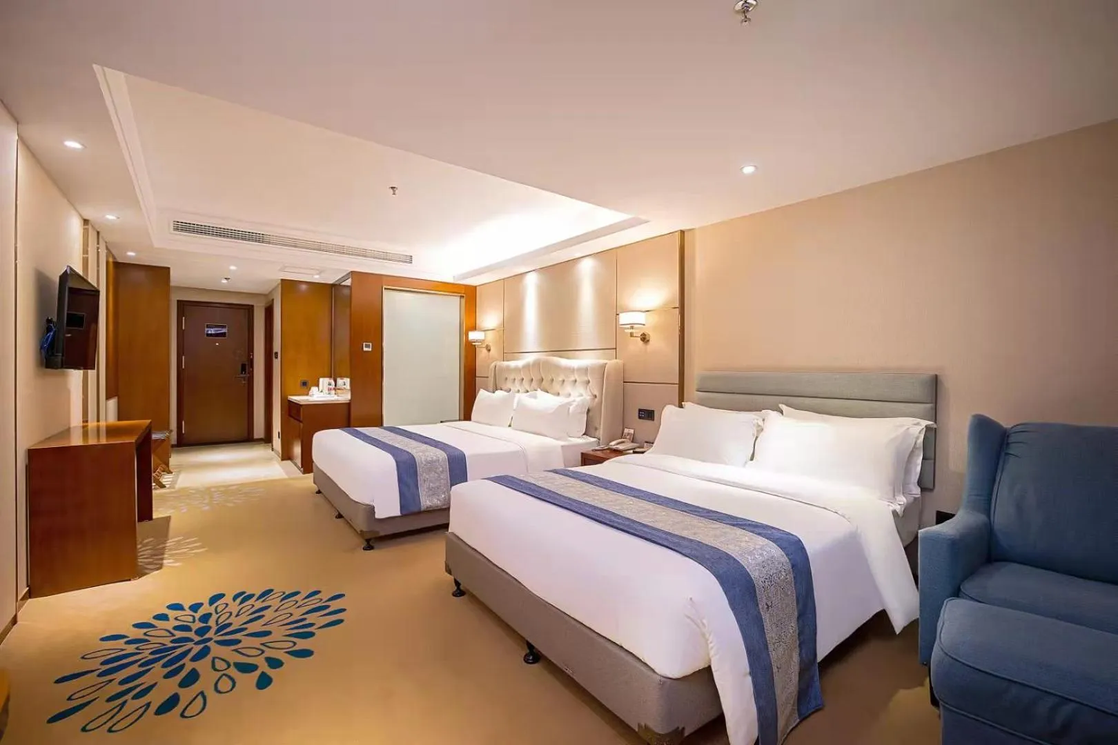 Bed in Madison Hotel Zhengzhou Erqi Square