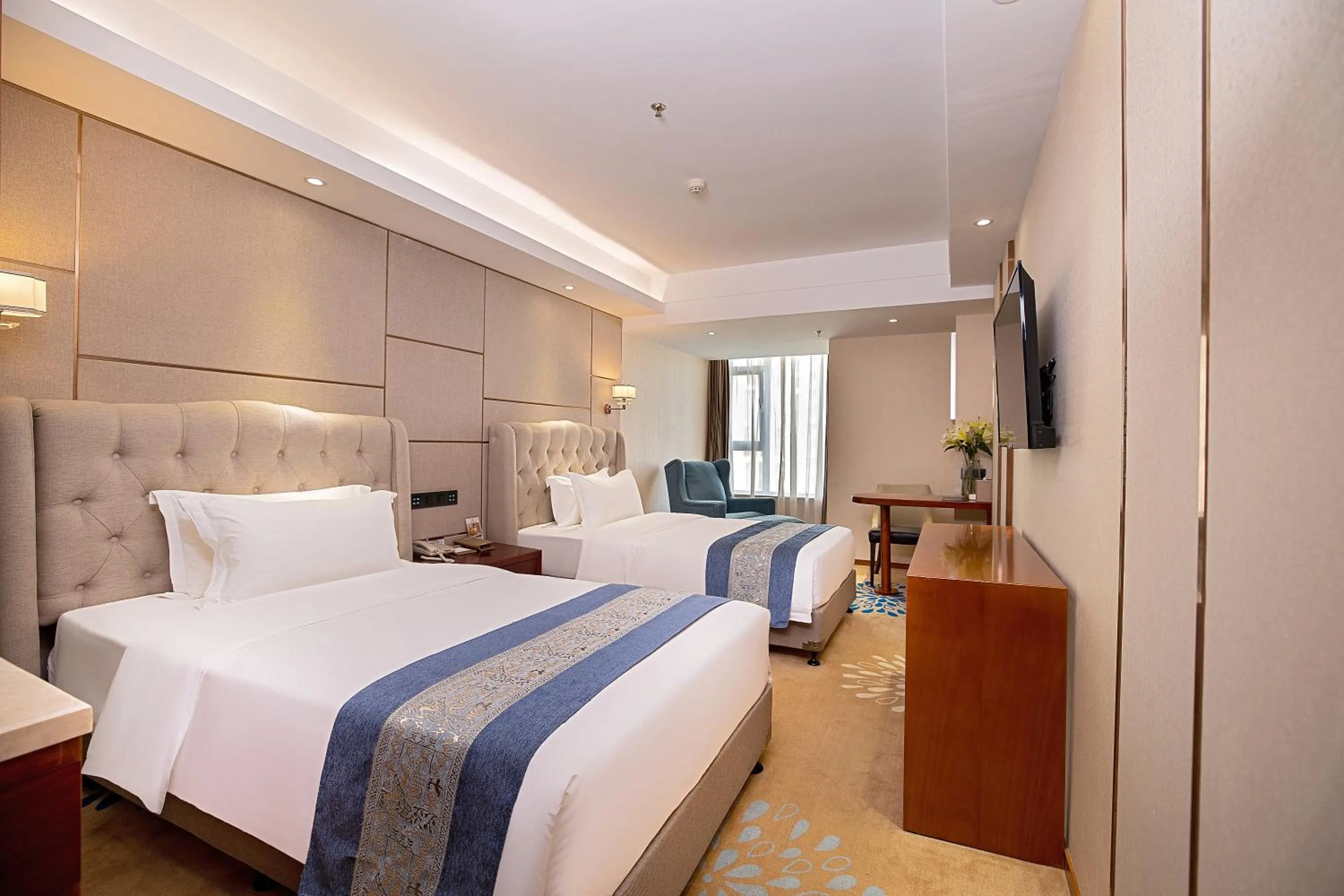 TV and multimedia, Bed in Madison Hotel Zhengzhou Erqi Square