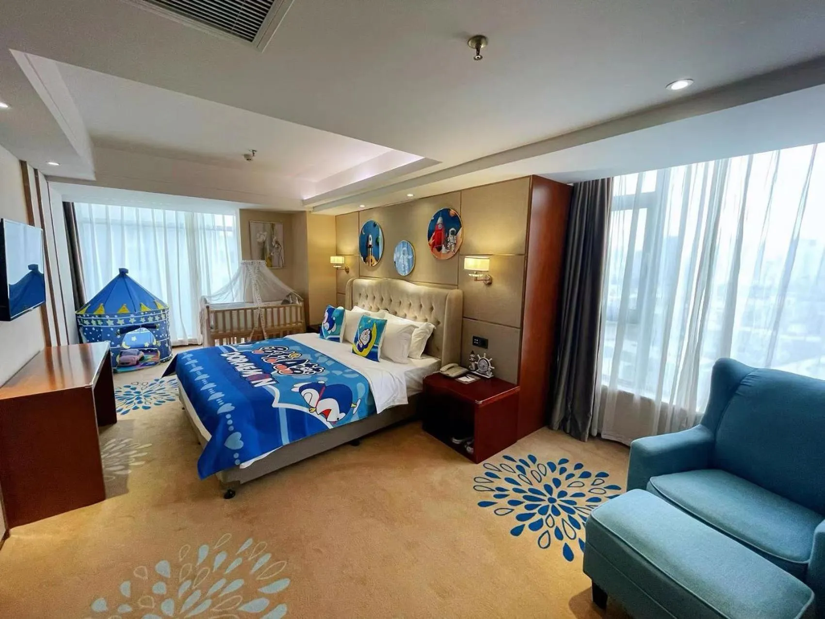 Bed in Madison Hotel Zhengzhou Erqi Square