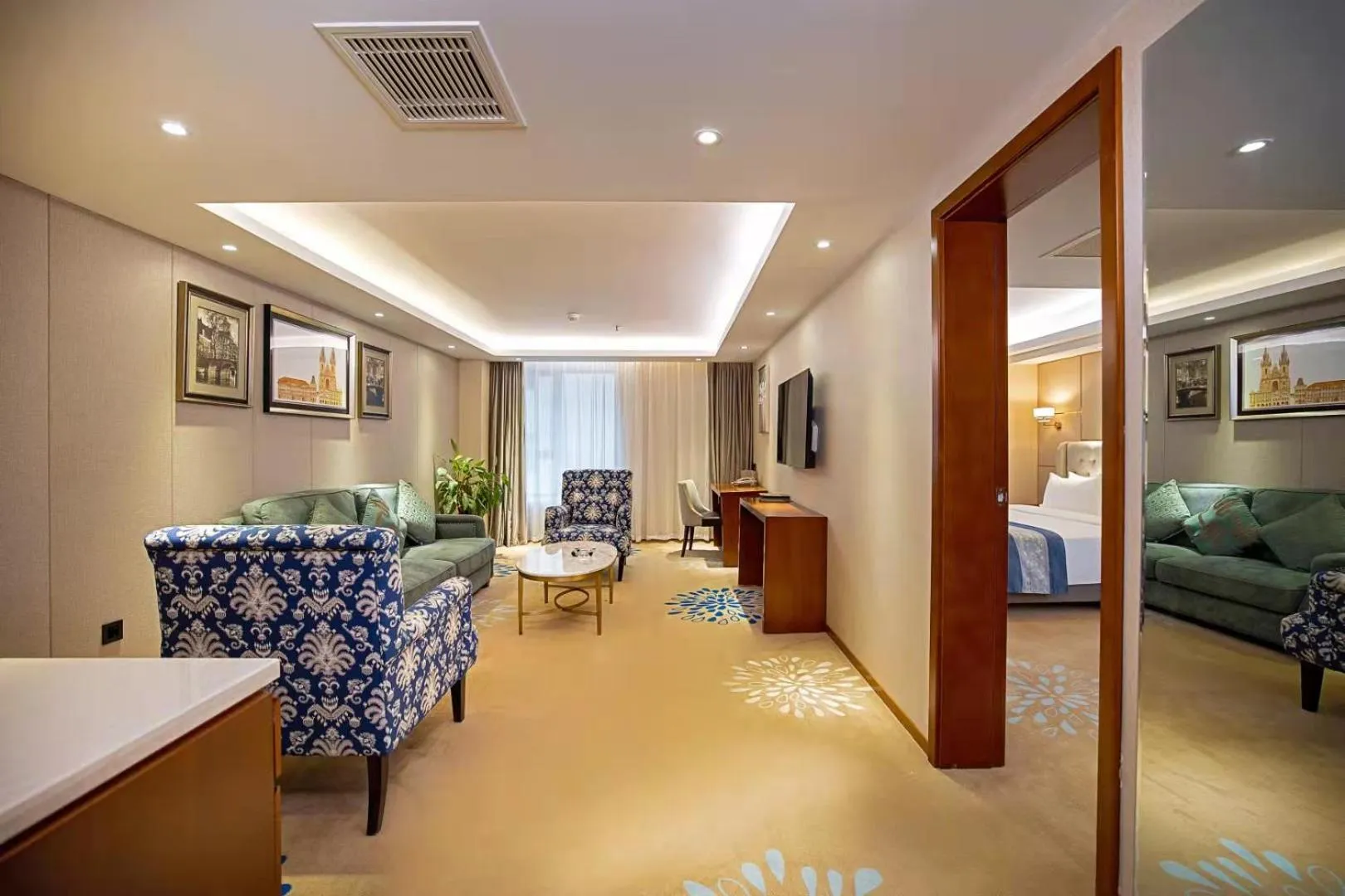 TV and multimedia, Bed in Madison Hotel Zhengzhou Erqi Square