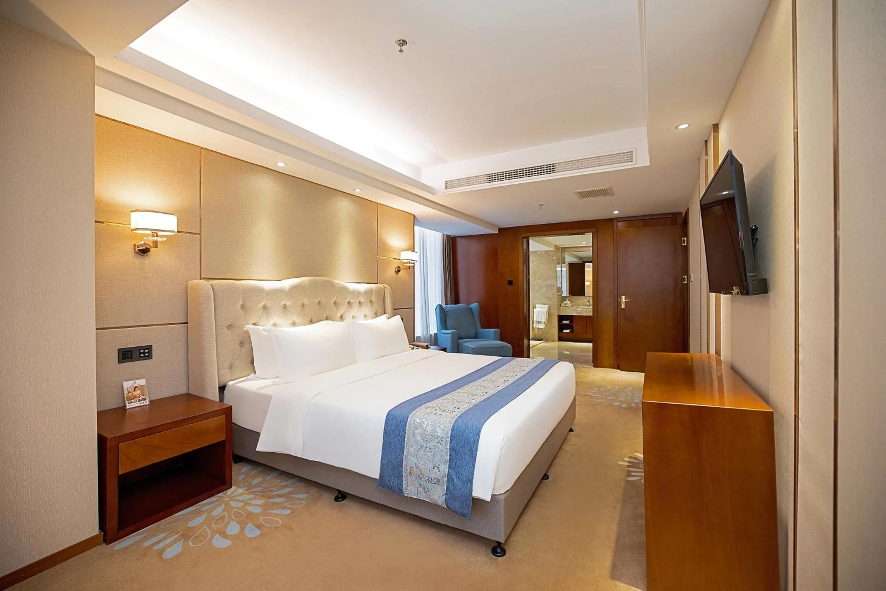 Bed in Madison Hotel Zhengzhou Erqi Square