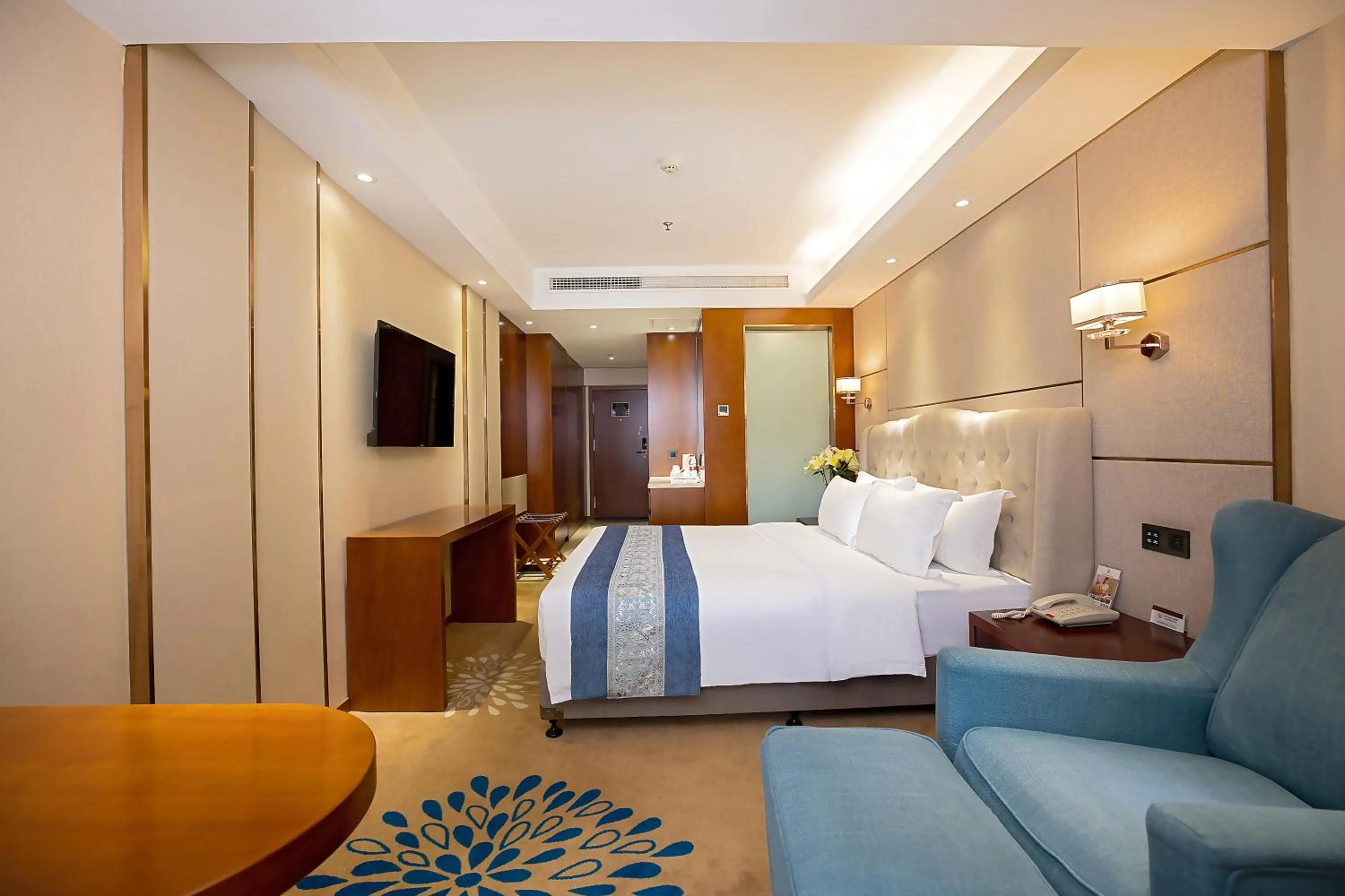 Bed in Madison Hotel Zhengzhou Erqi Square