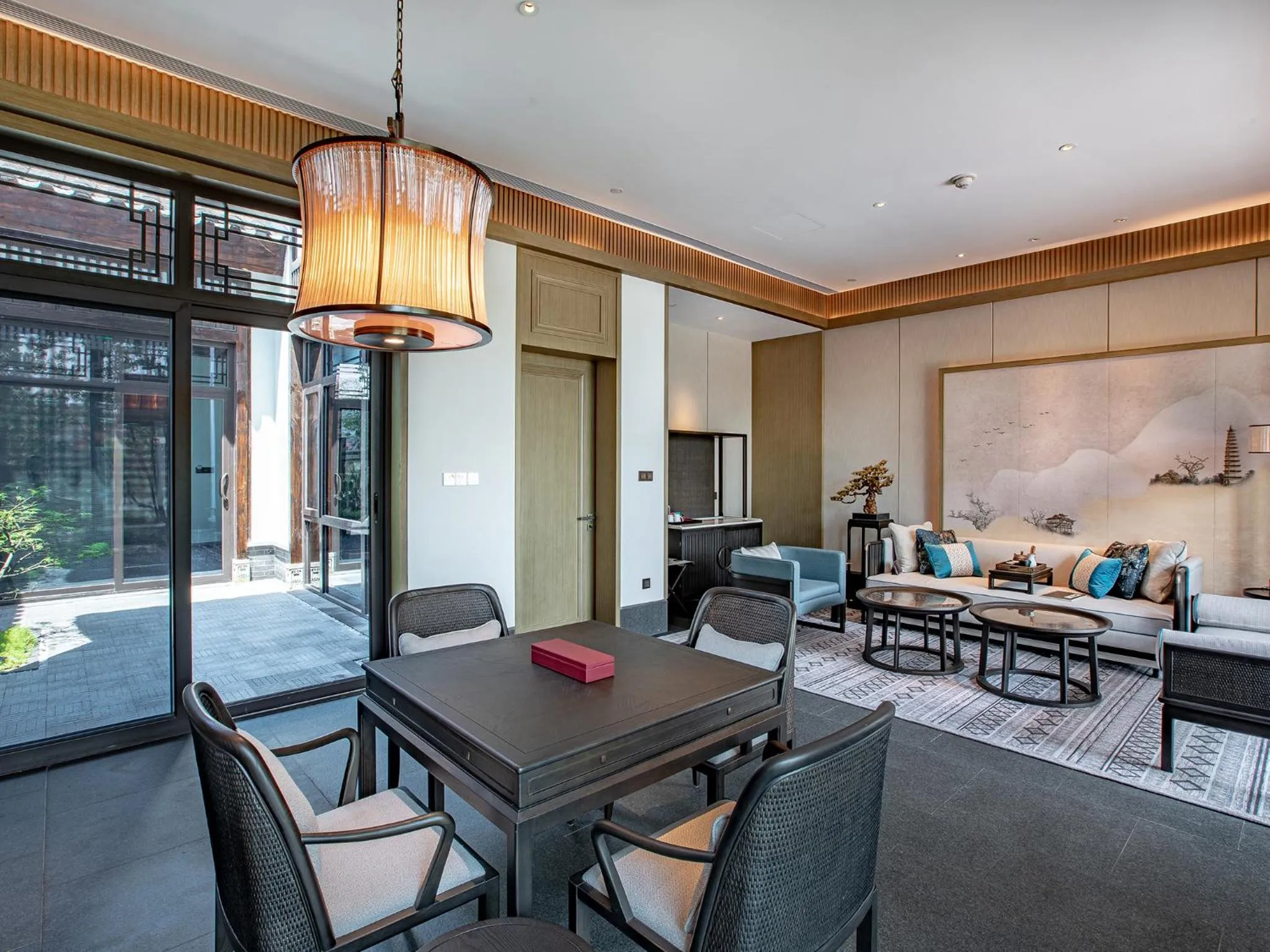 Living room in Song Hotel Chongqing Shanqian