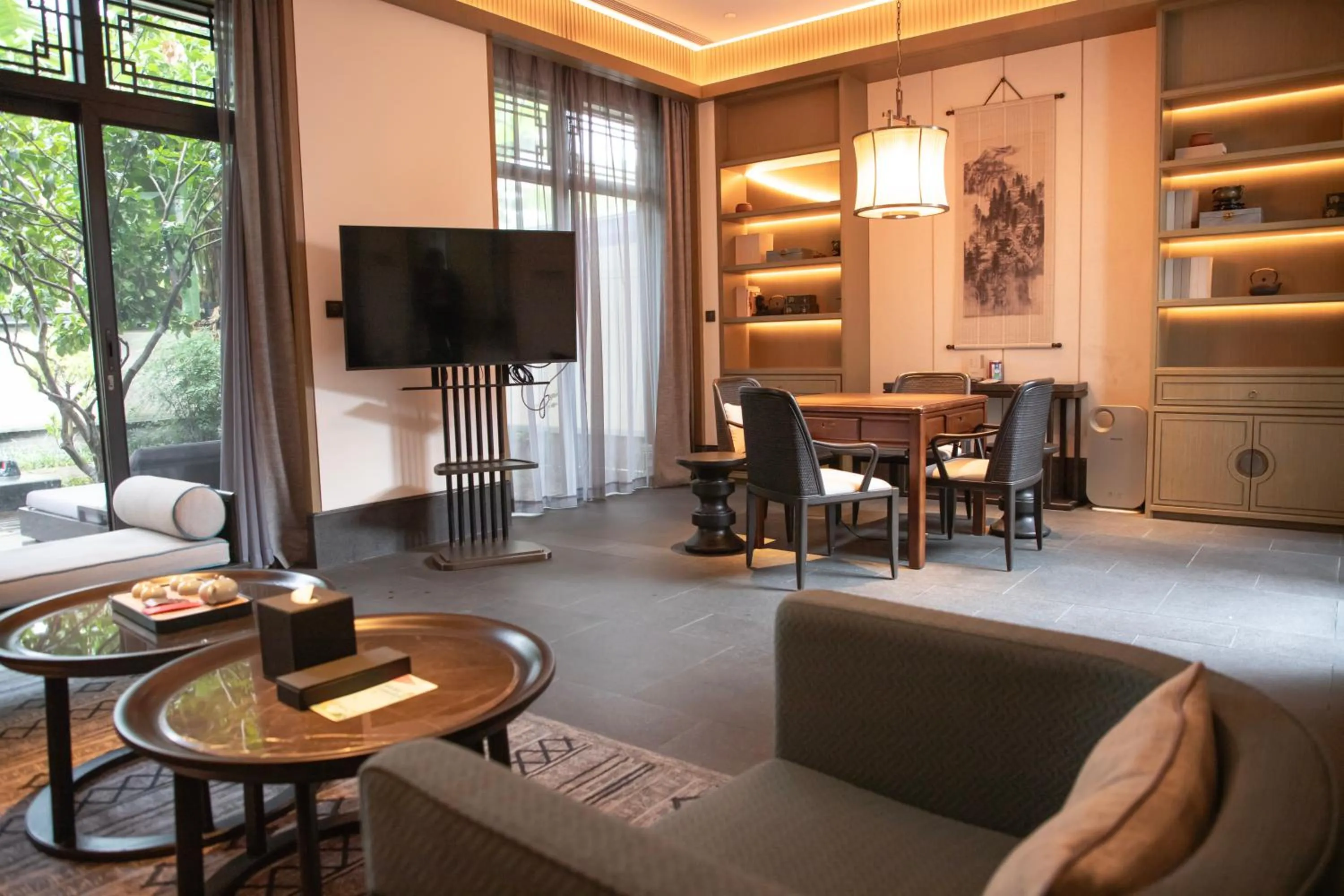 Living room in Song Hotel Chongqing Shanqian