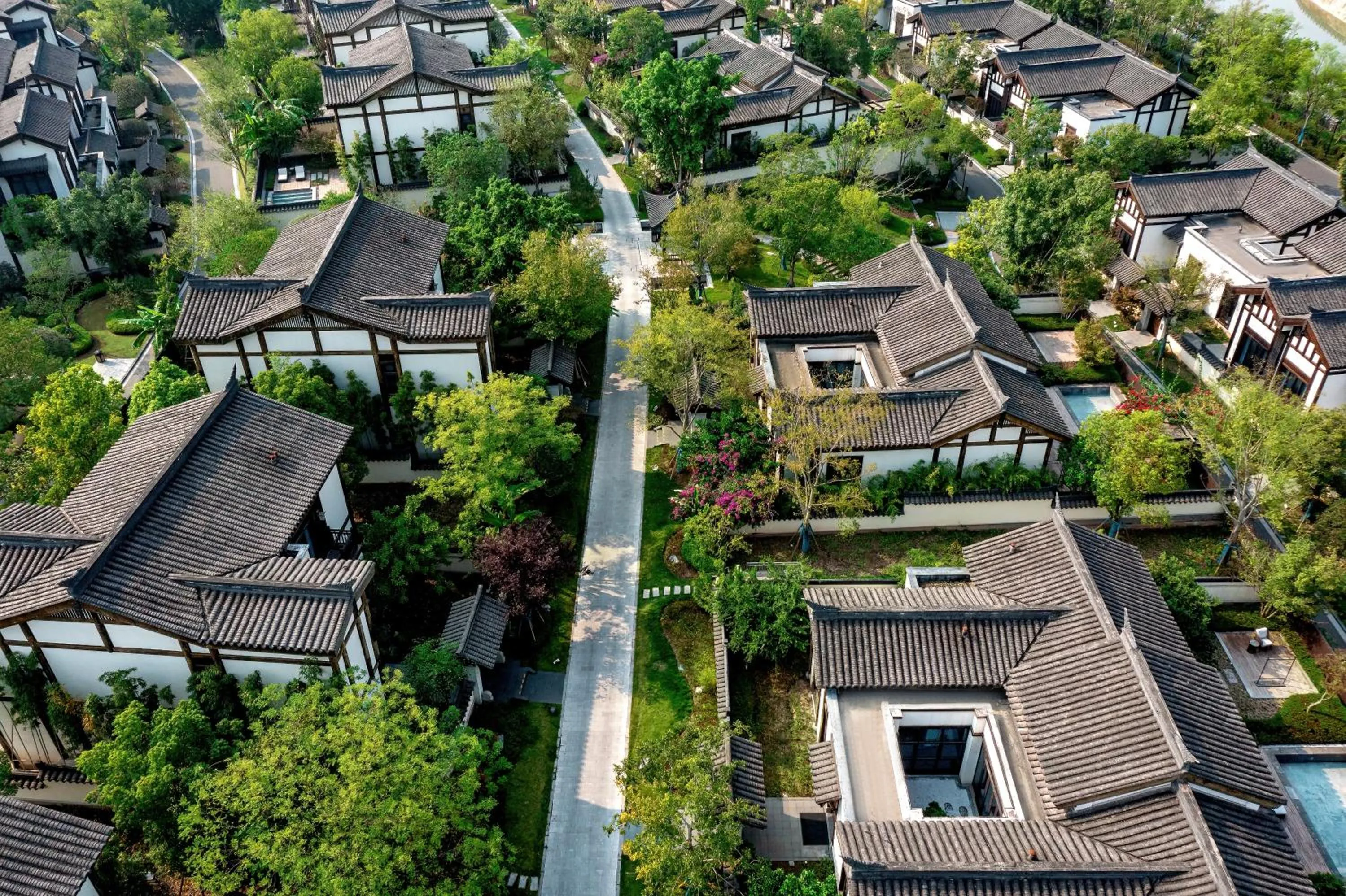 Street view in Song Hotel Chongqing Shanqian