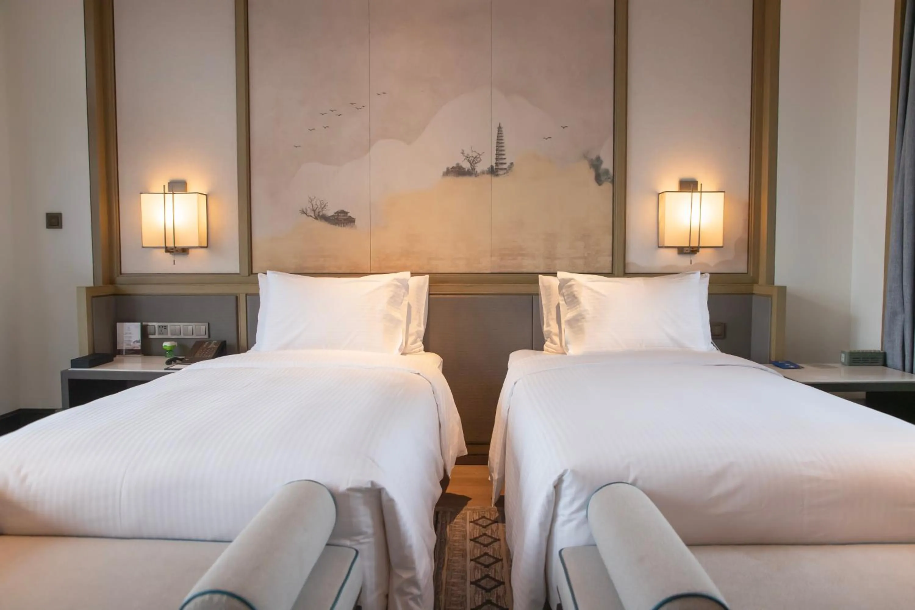 Bed in Song Hotel Chongqing Shanqian