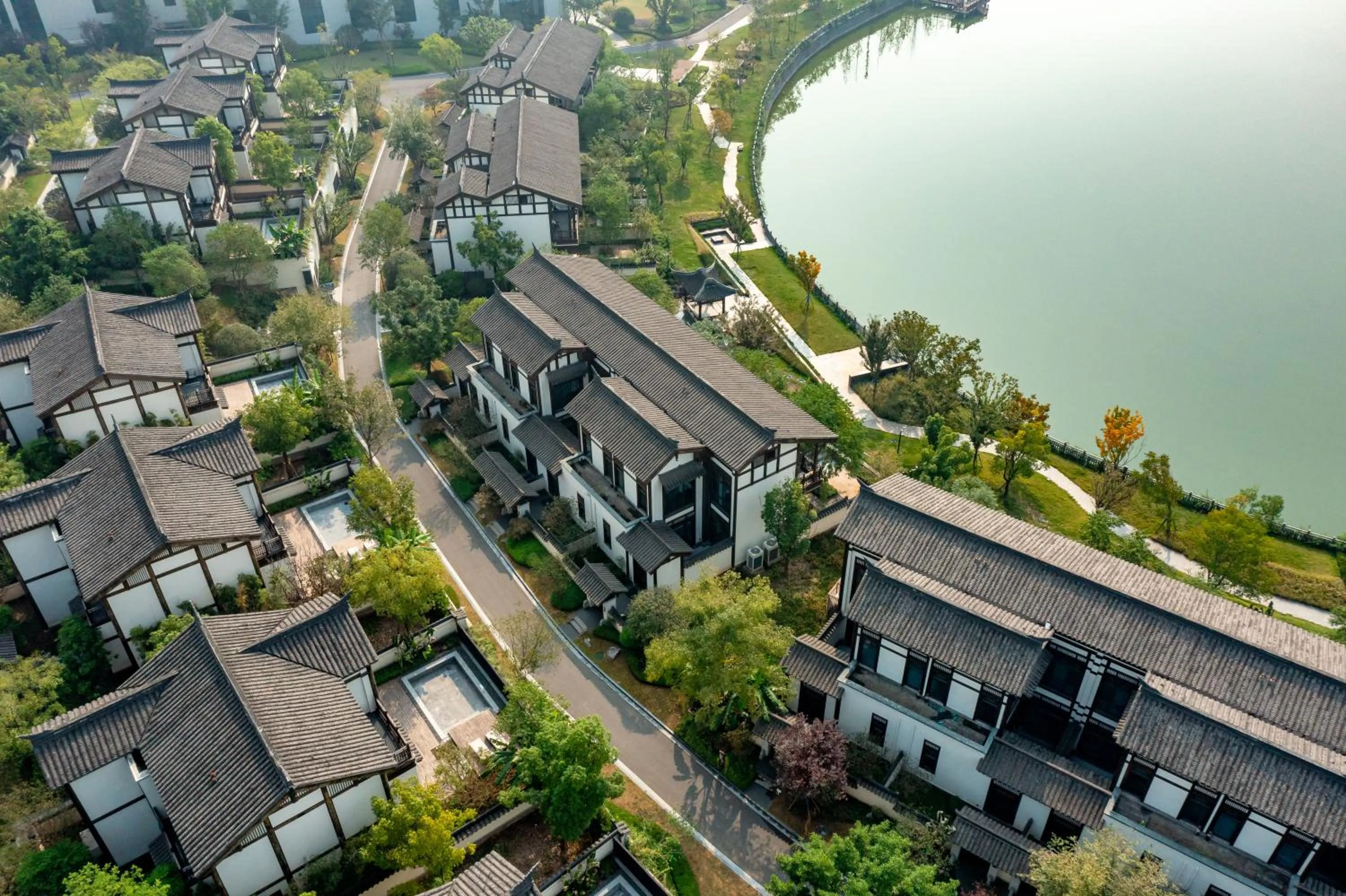Lake view in Song Hotel Chongqing Shanqian