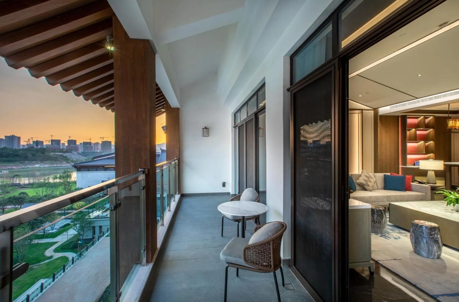 Balcony/Terrace in Steigenberger Hotel Chongqing