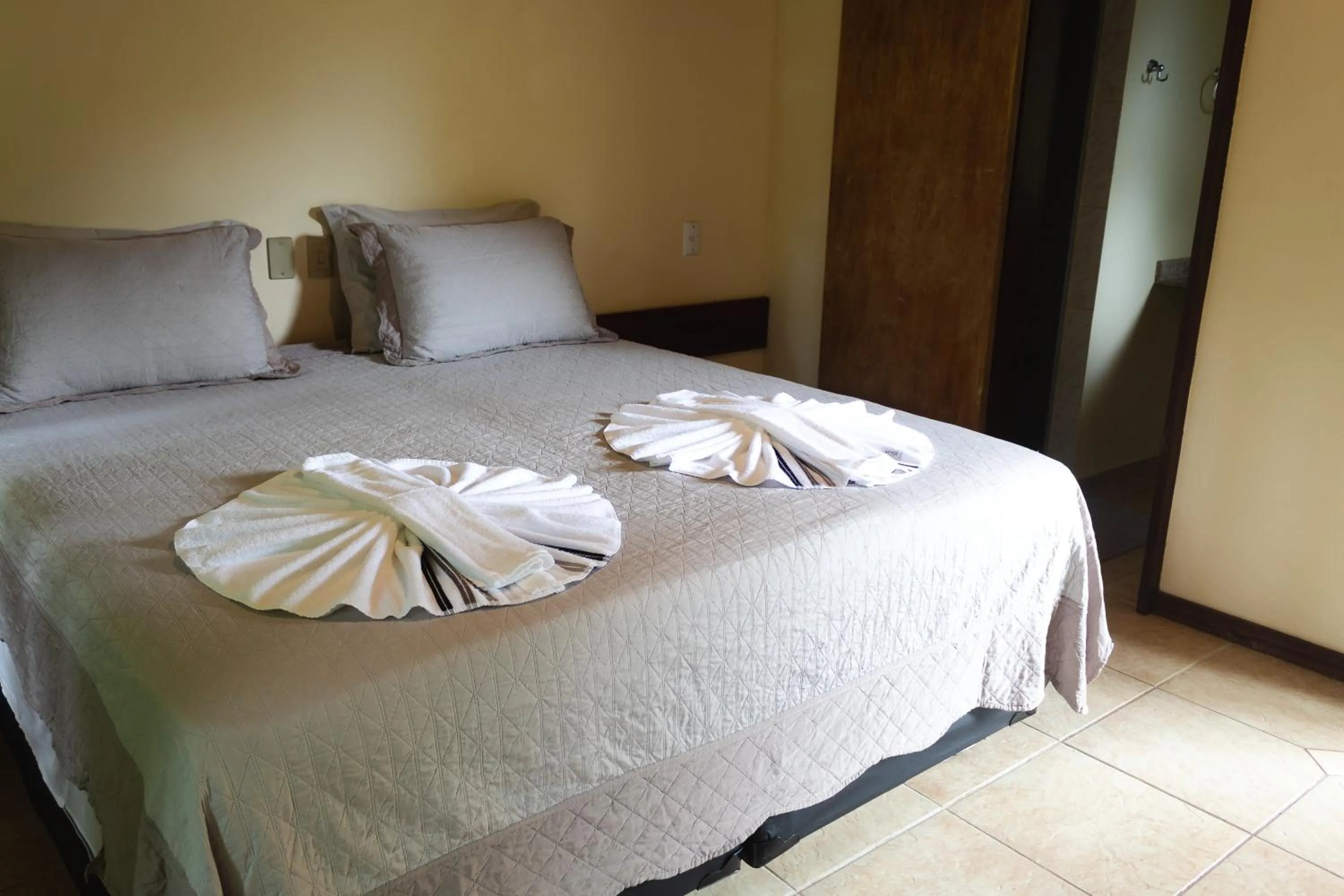 Bed in Pousada Lagoa Da Pedra