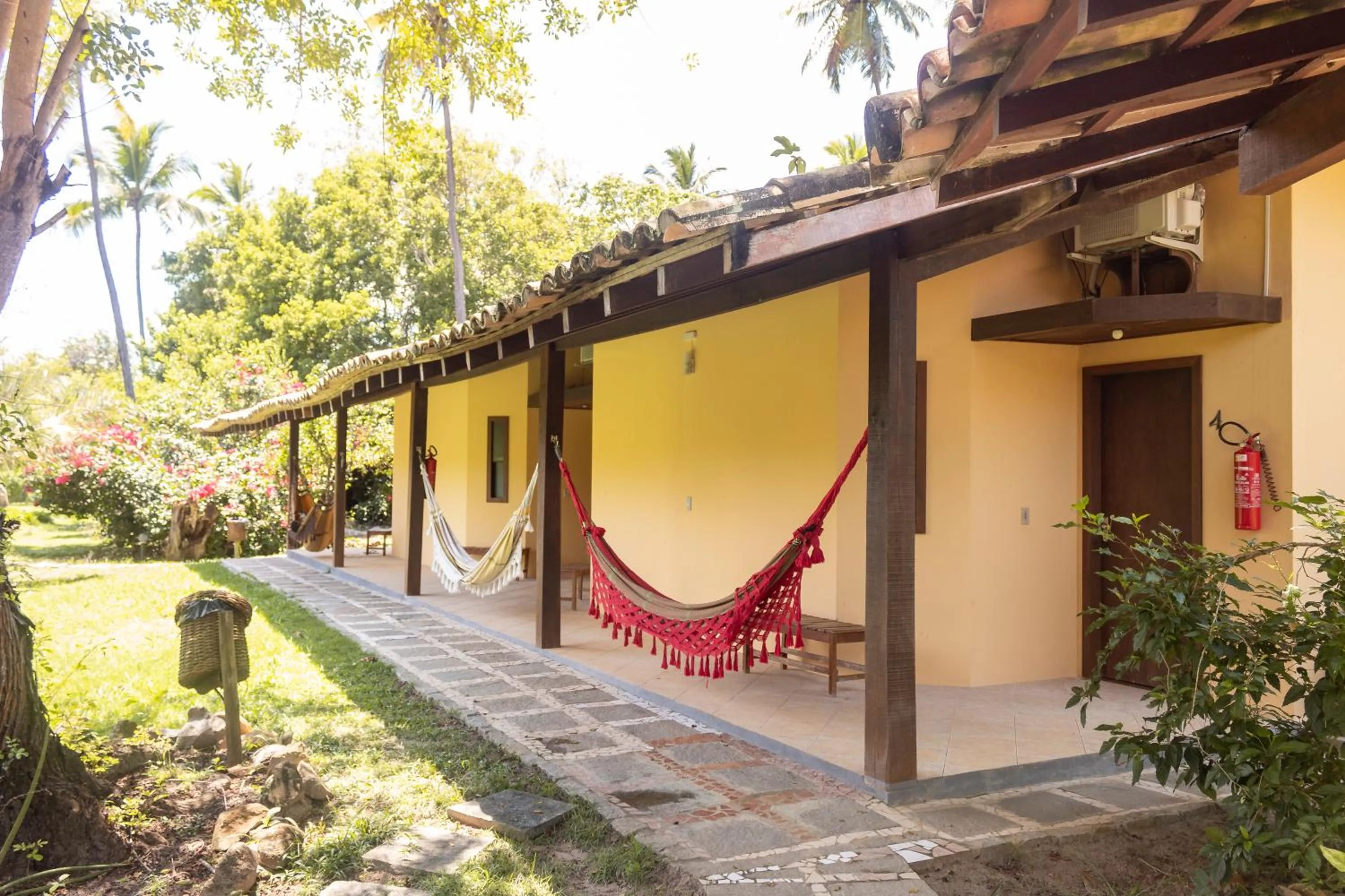 Patio in Pousada Lagoa Da Pedra