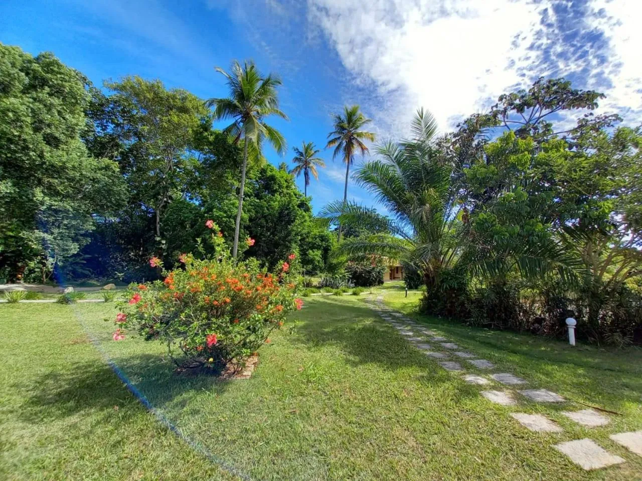 Garden in Pousada Lagoa Da Pedra