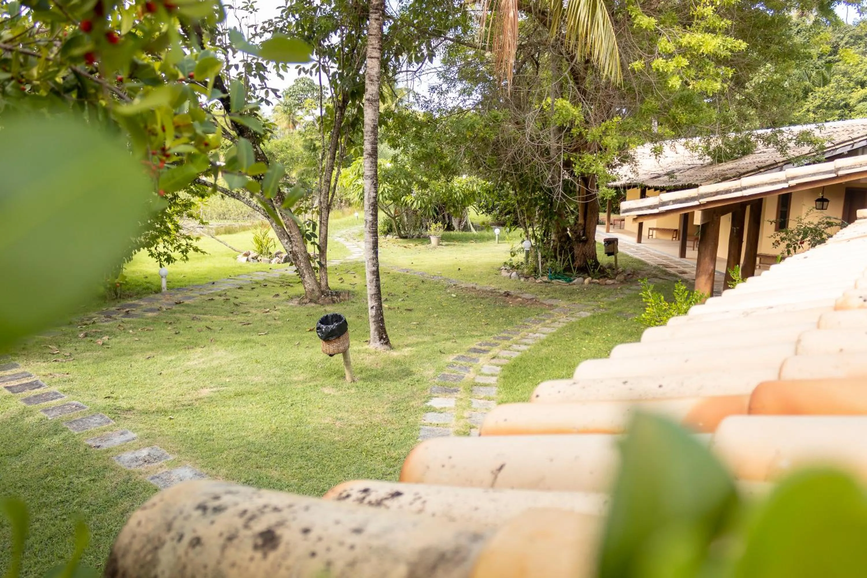 Garden view in Pousada Lagoa Da Pedra