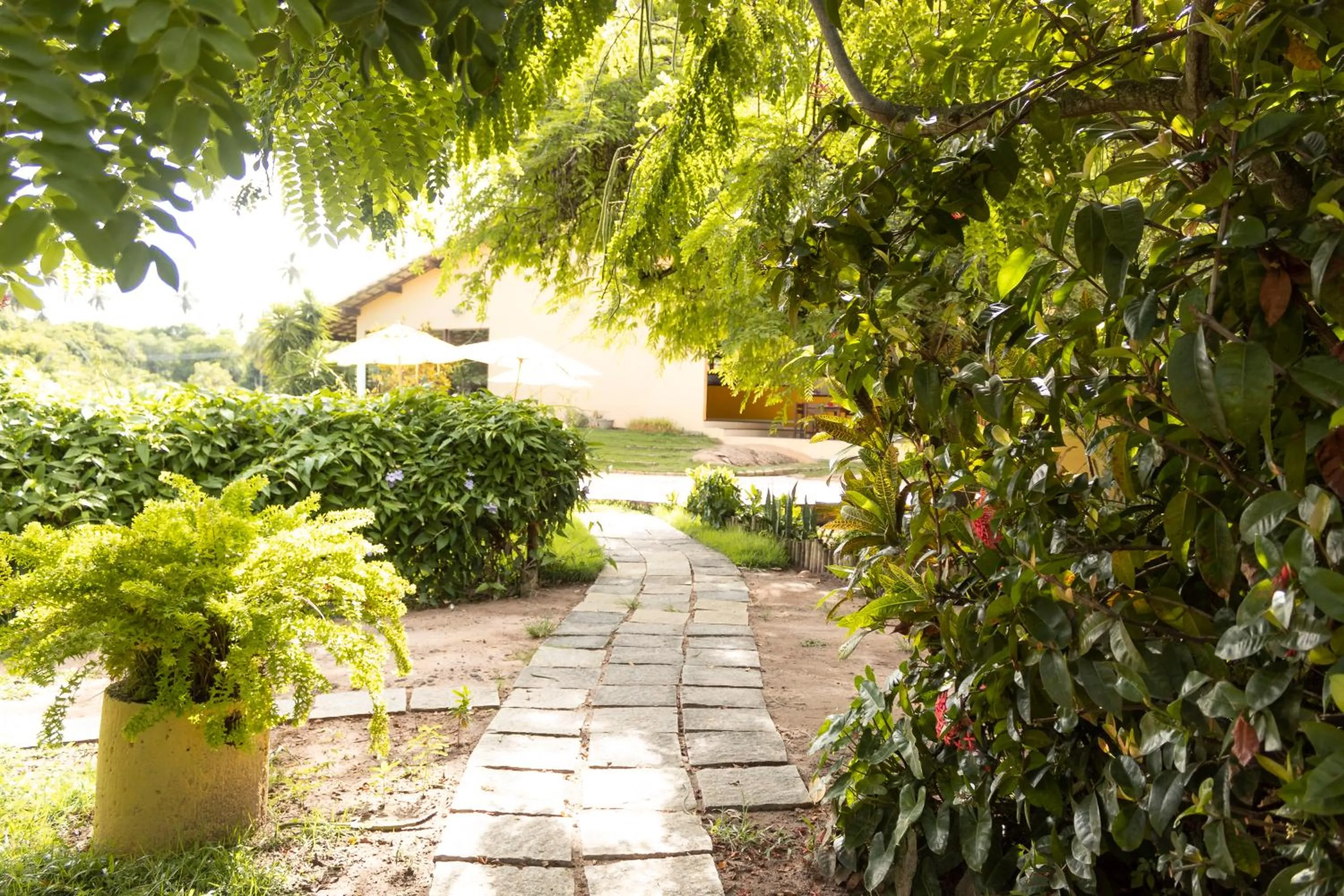 Garden in Pousada Lagoa Da Pedra