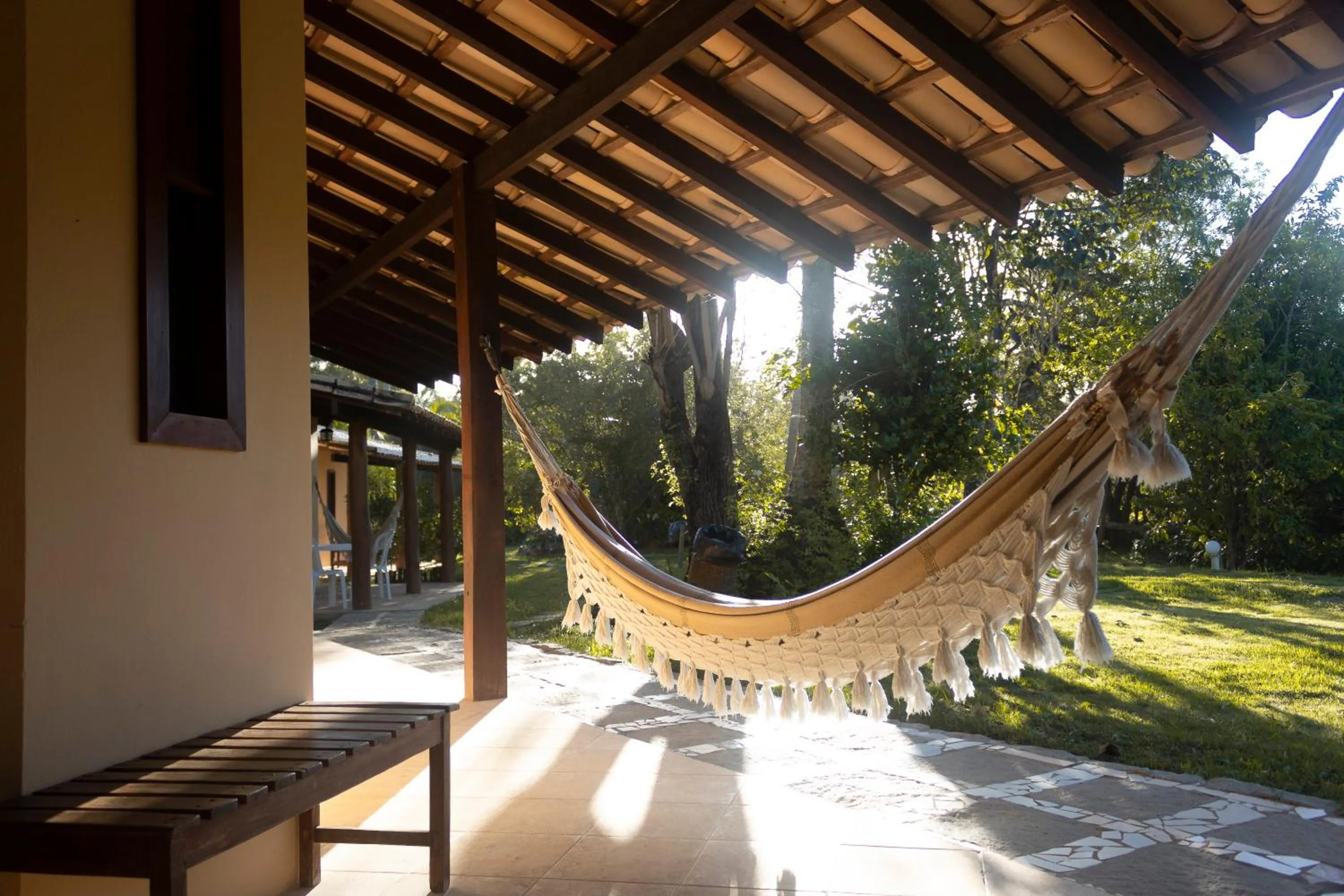Patio in Pousada Lagoa Da Pedra