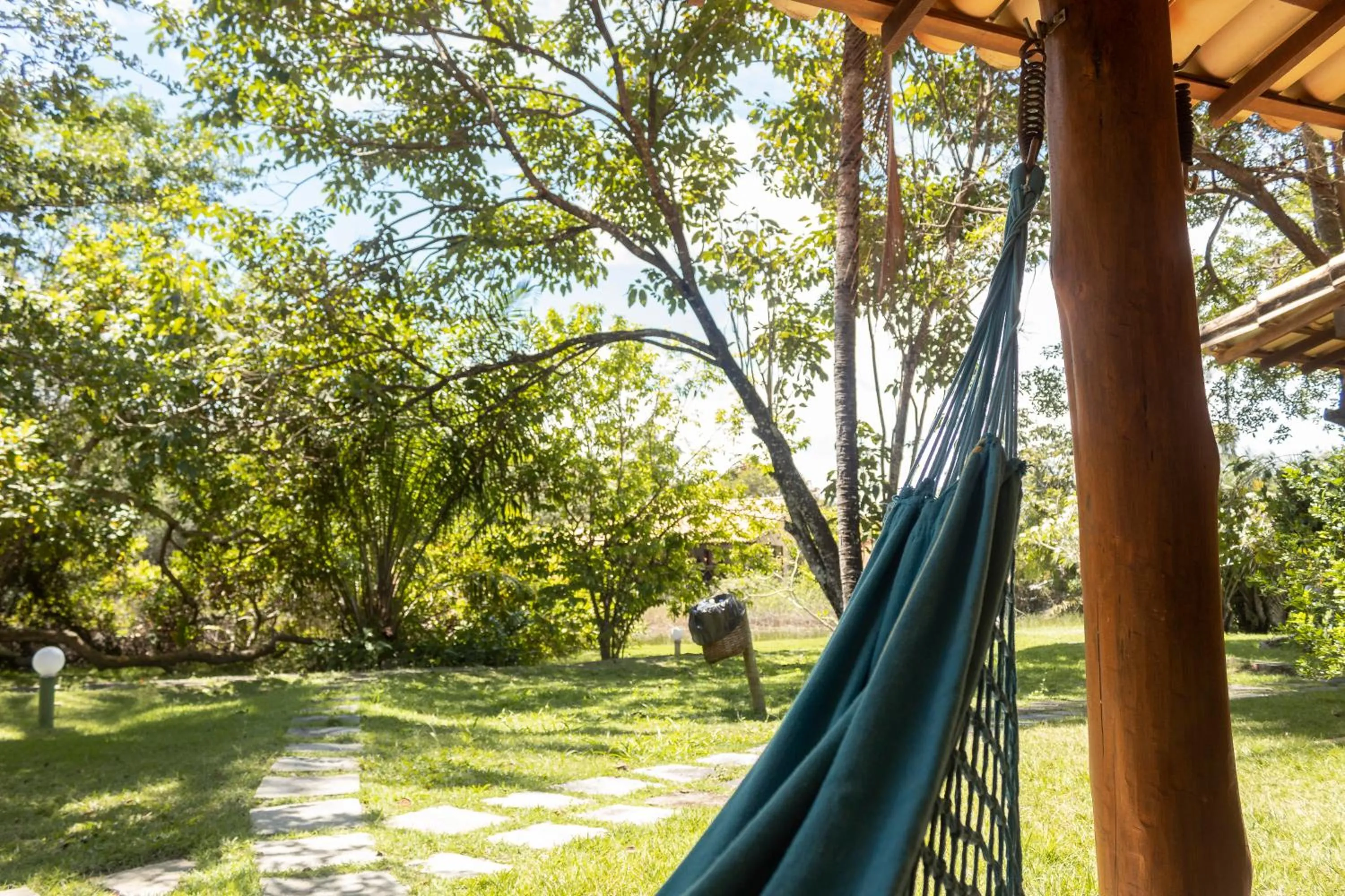 Garden view in Pousada Lagoa Da Pedra
