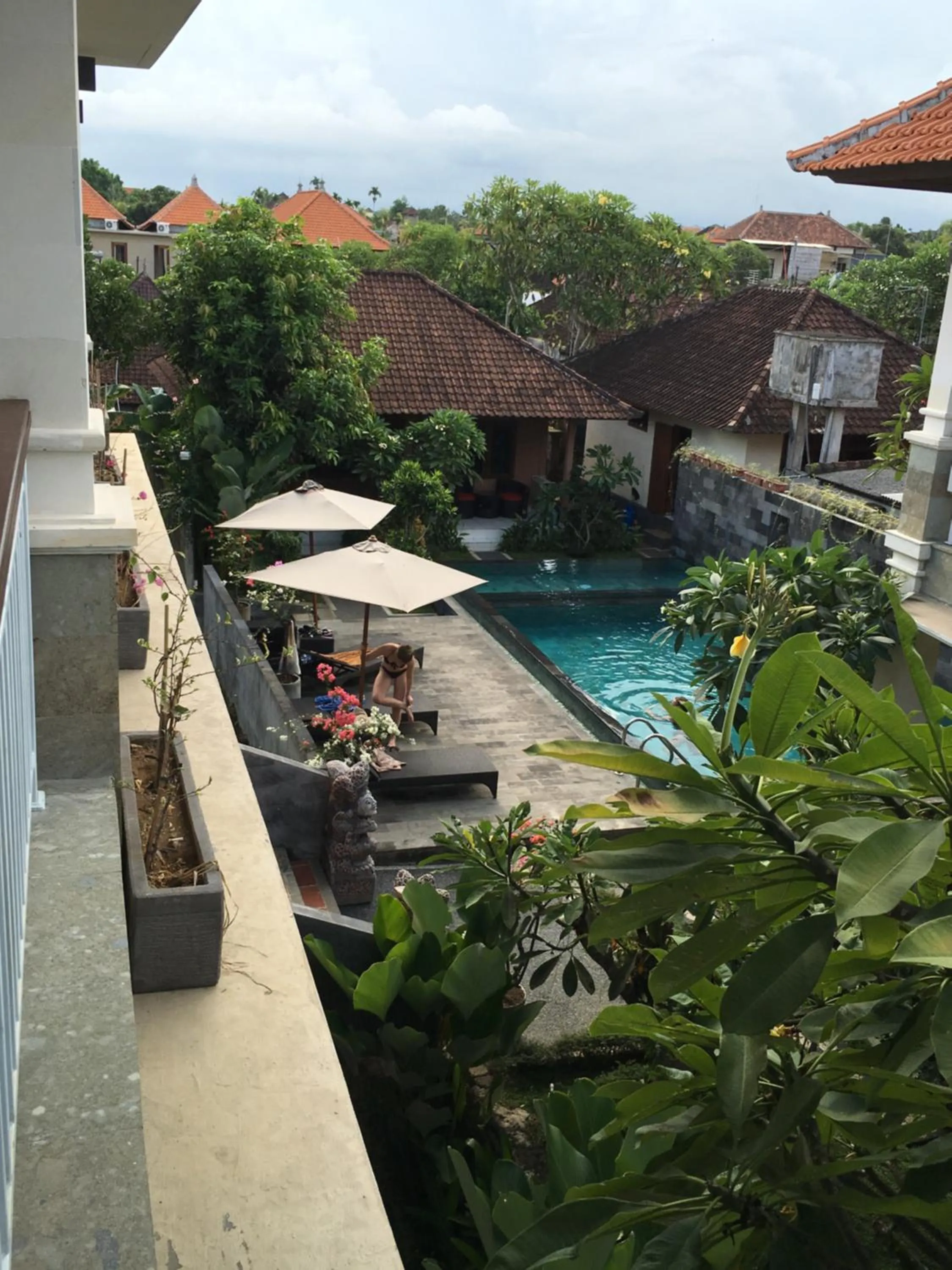 Swimming pool in Merthayasa Bungalow 2