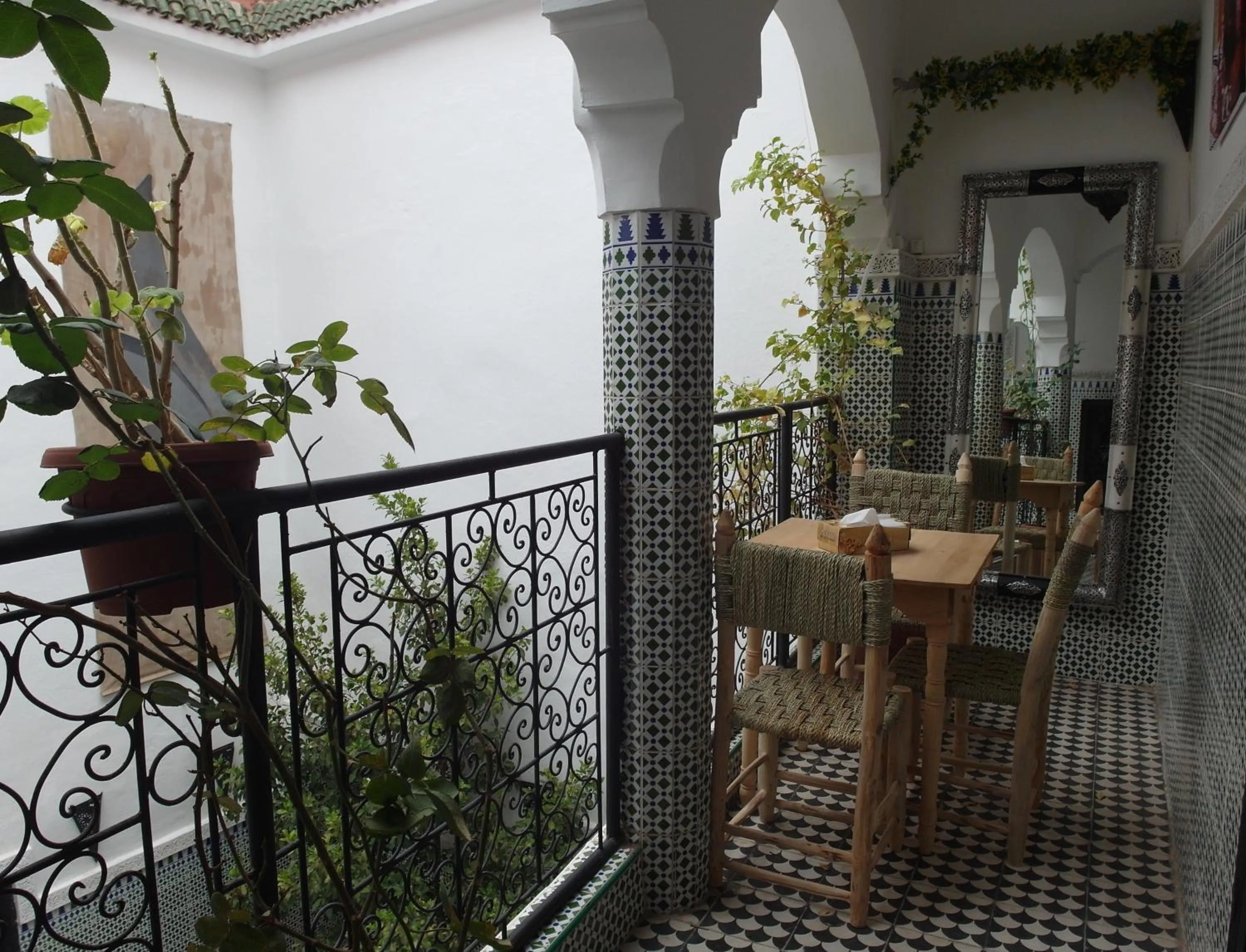 Balcony/Terrace in Riad Sijane