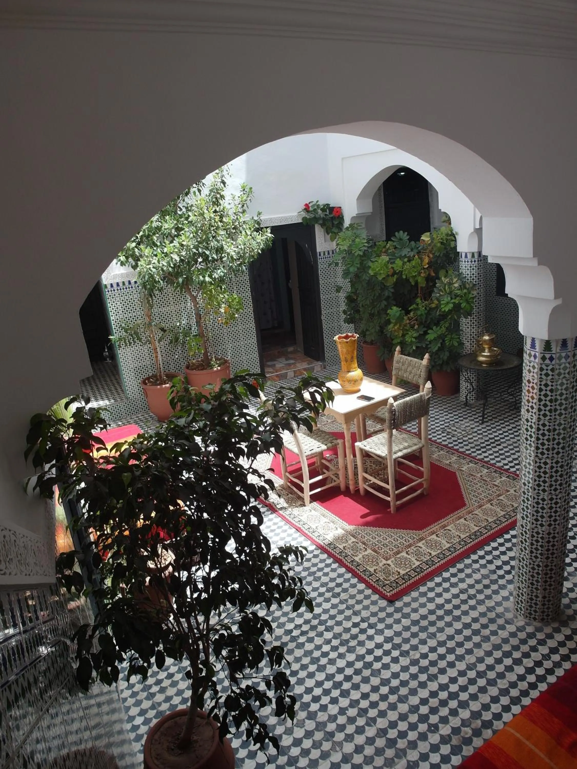 Lobby or reception in Riad Sijane