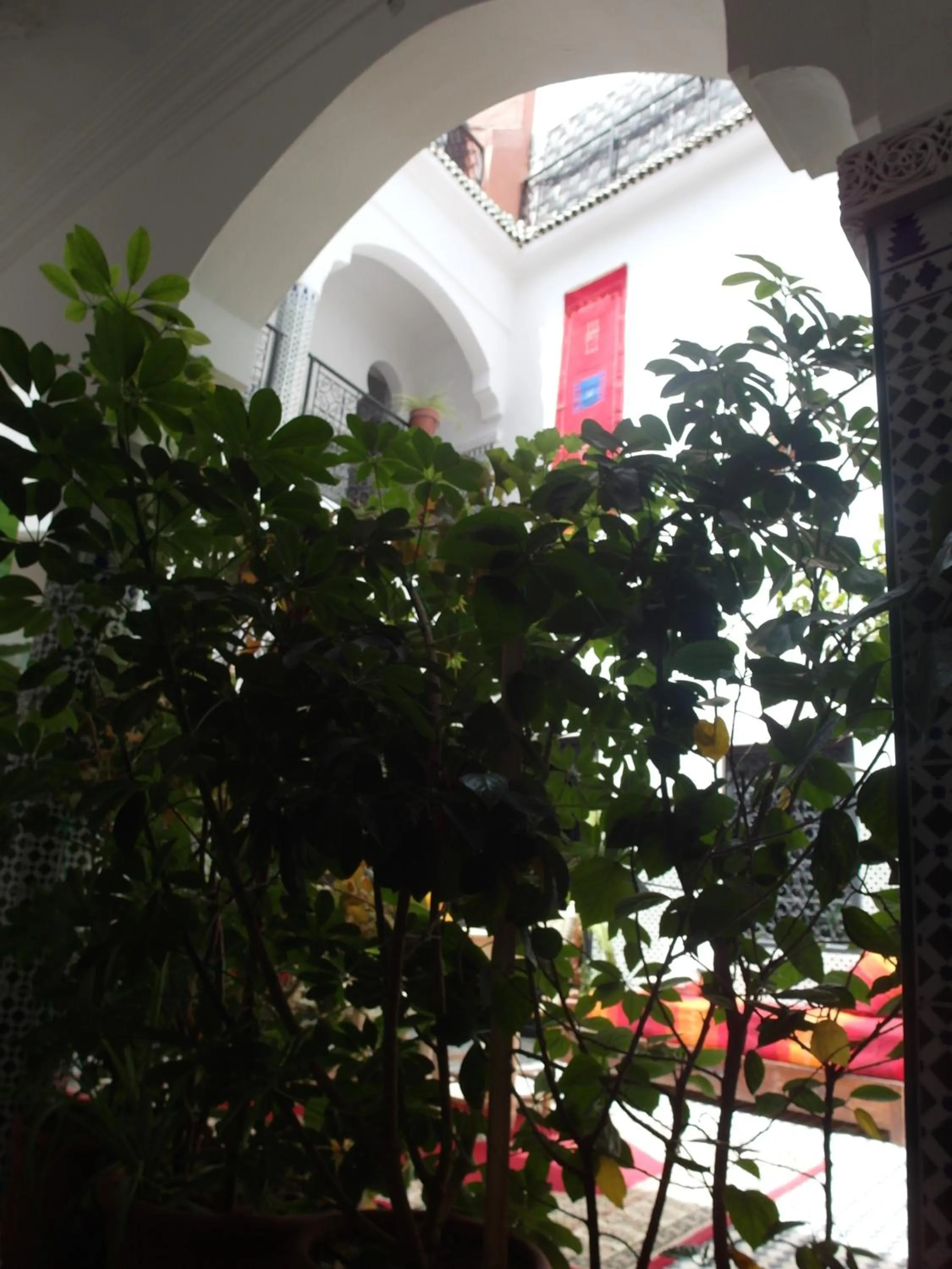 Lobby or reception in Riad Sijane