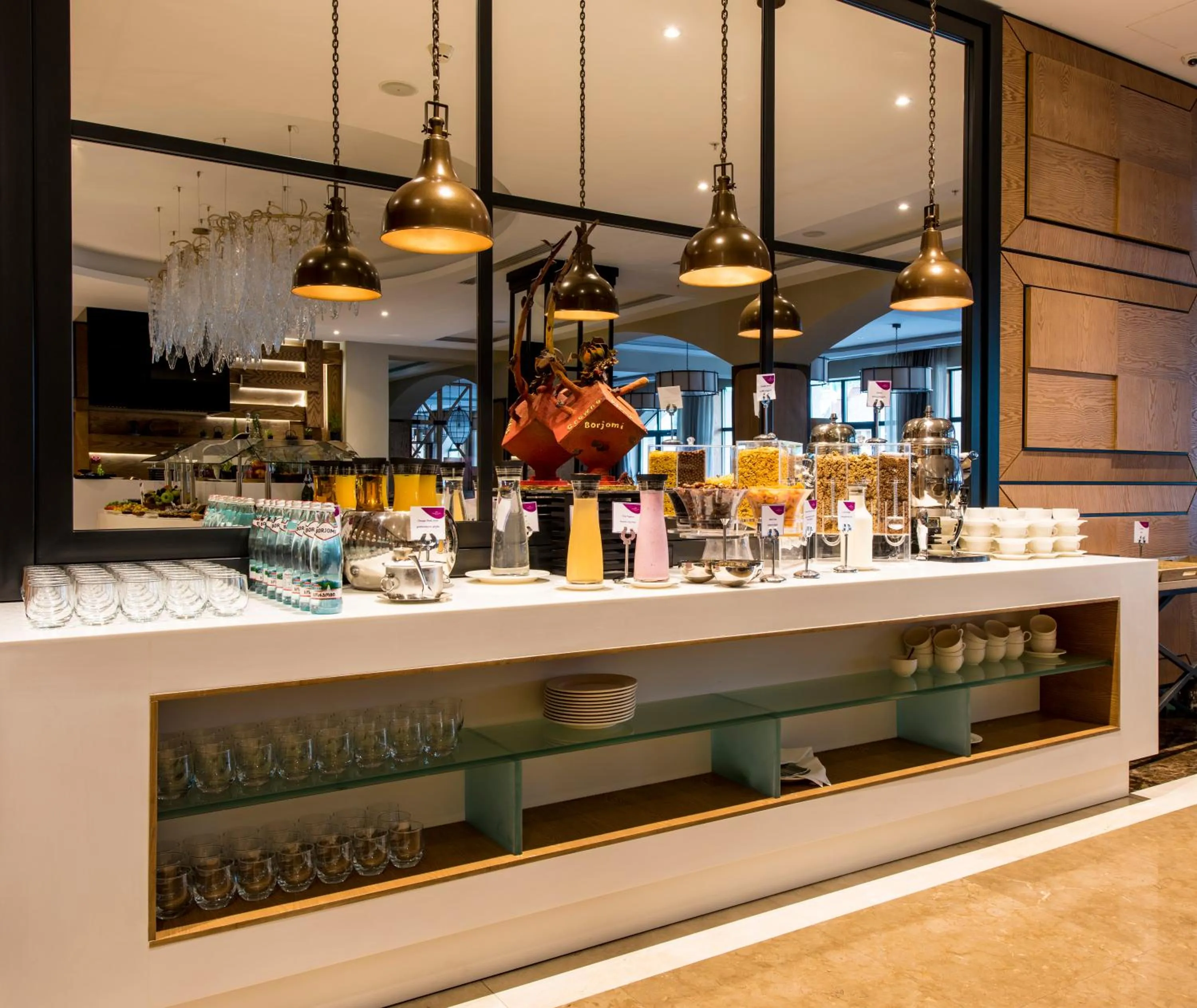 Buffet breakfast in Crowne Plaza - Borjomi by IHG