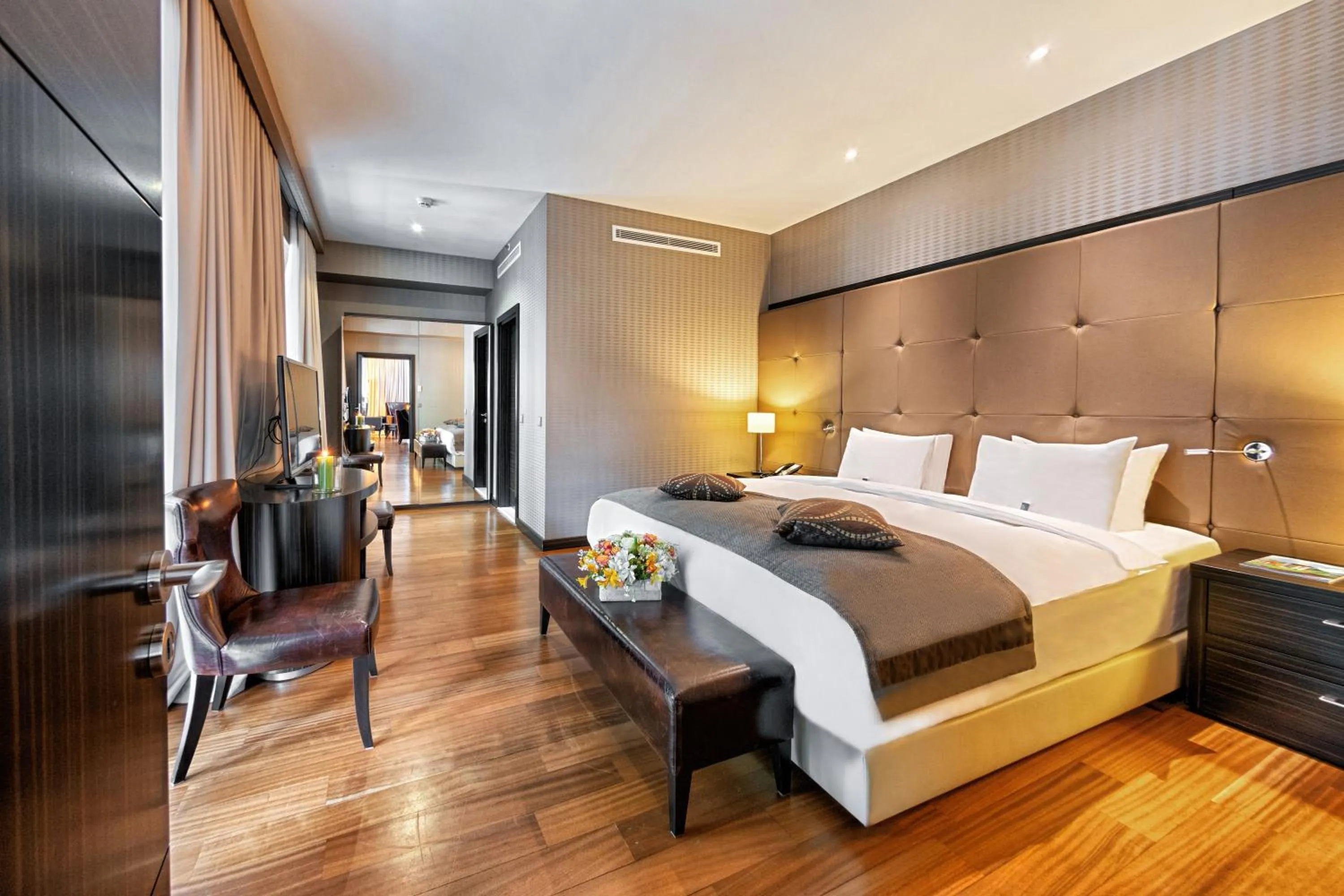 Photo of the whole room, Bed in Crowne Plaza - Borjomi by IHG