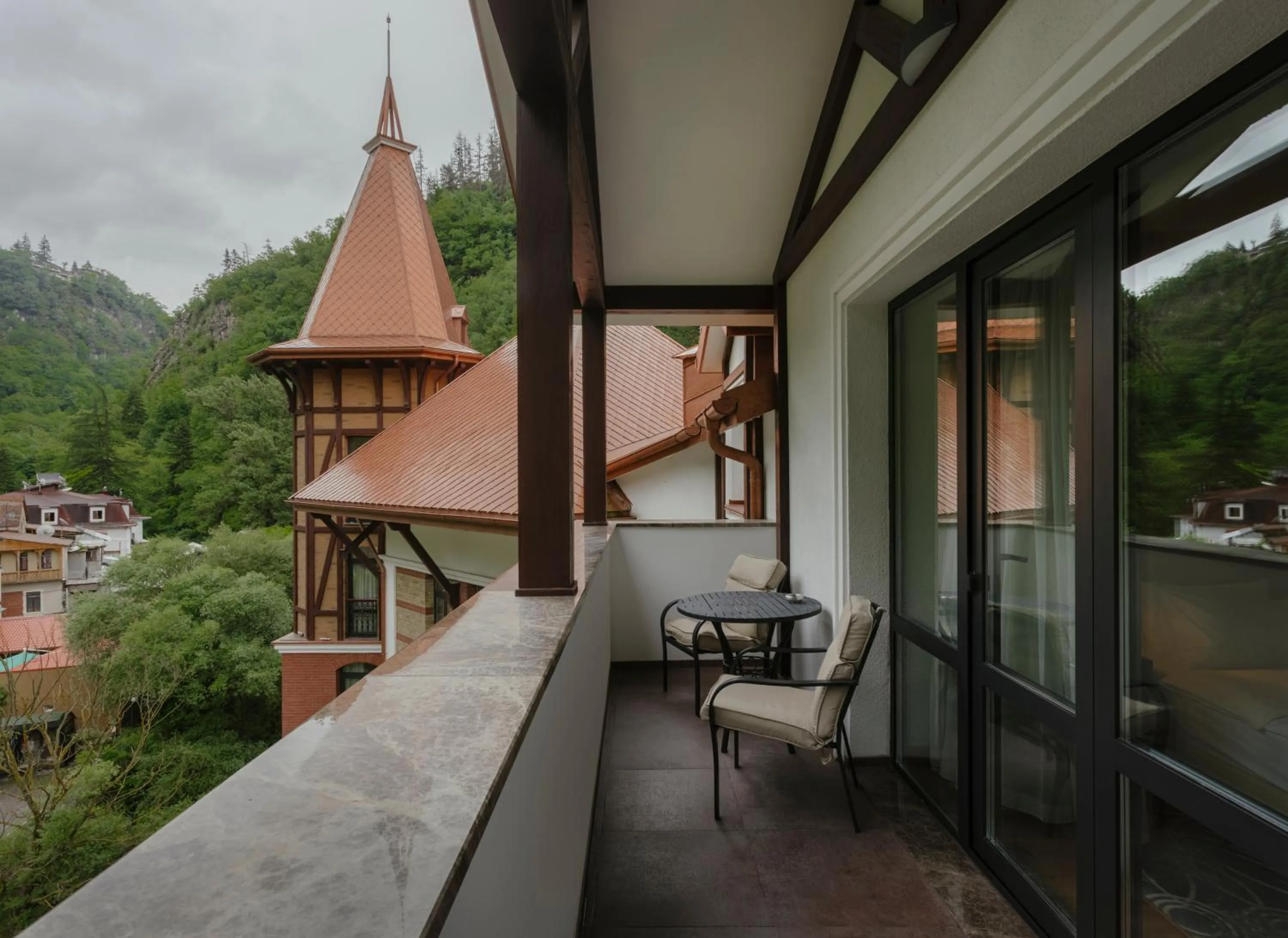 Balcony/Terrace in Crowne Plaza - Borjomi by IHG