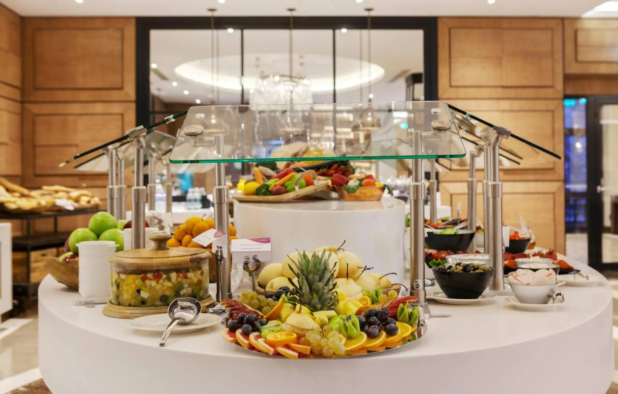 Buffet breakfast in Crowne Plaza - Borjomi by IHG