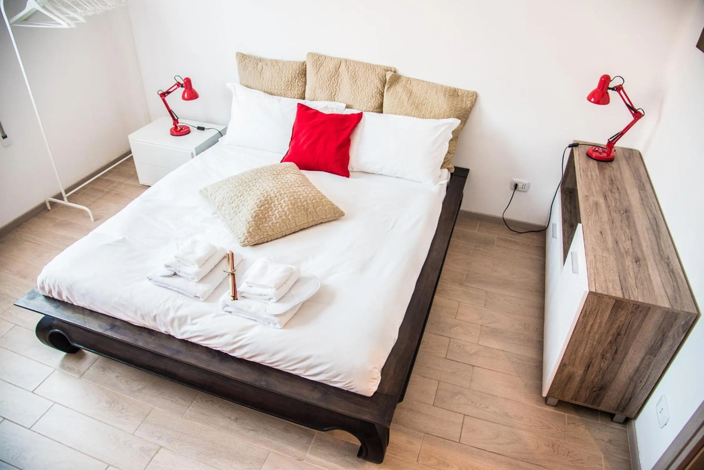 Bed in Bologna Suite