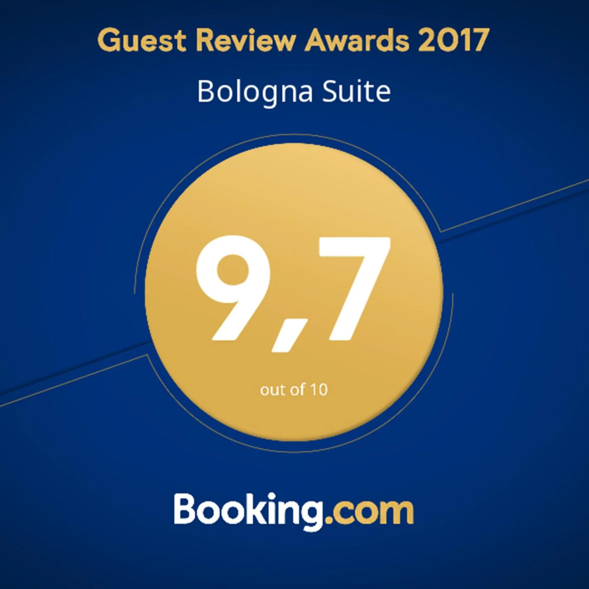 Certificate/Award in Bologna Suite