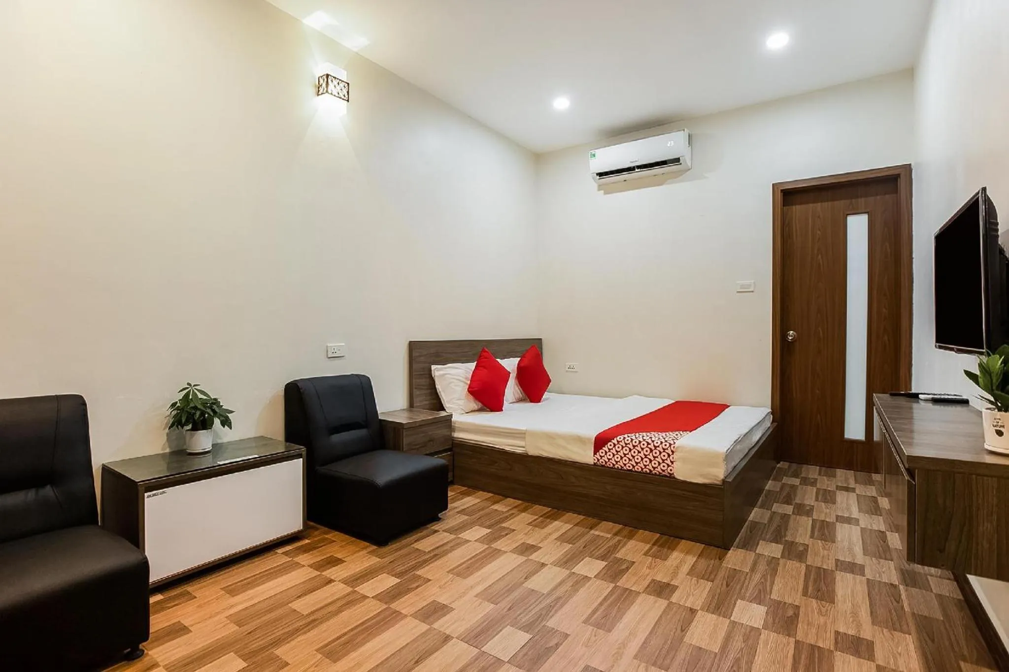 Bed in Hotel Giao Thông