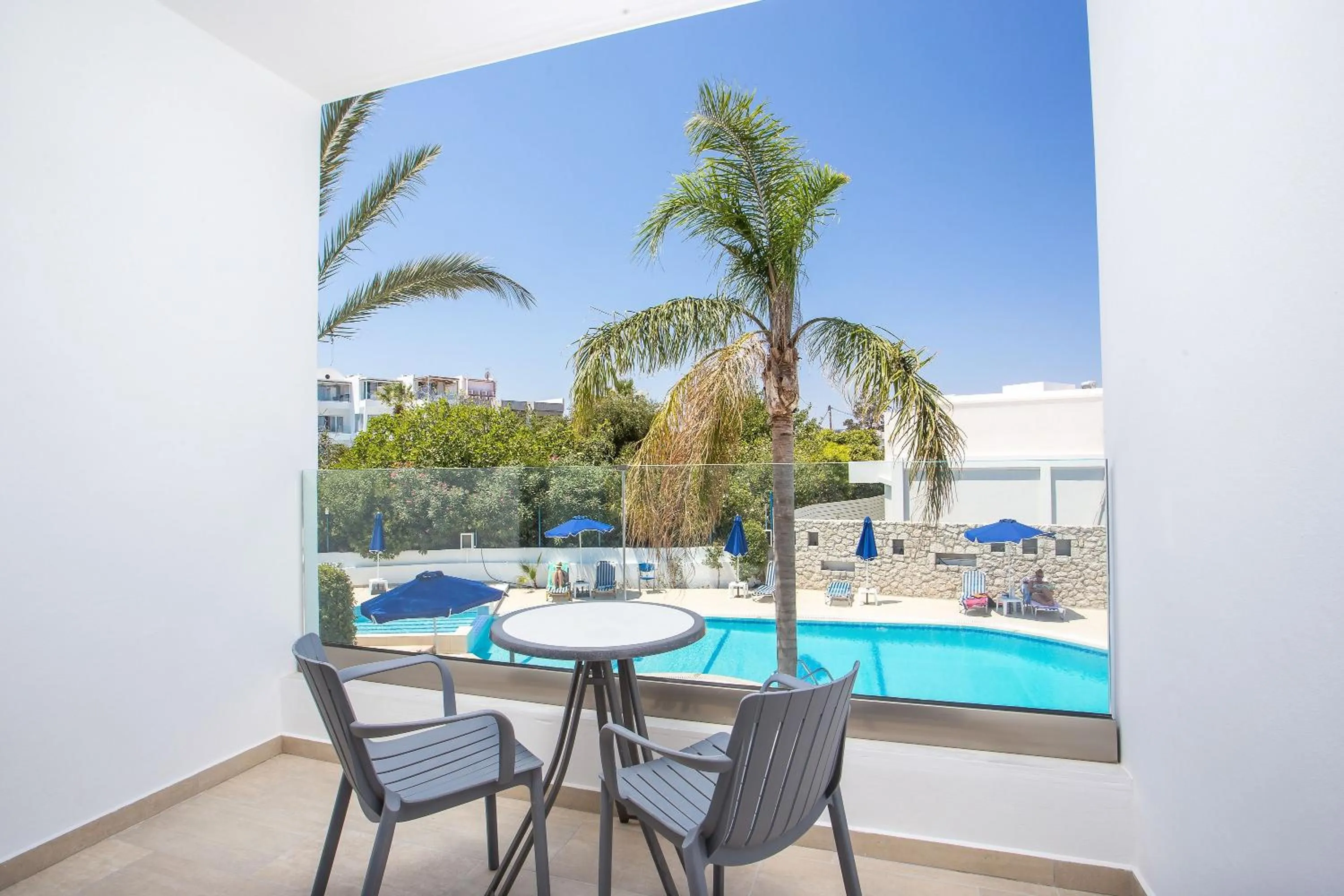 Garden in Moscha Hotel