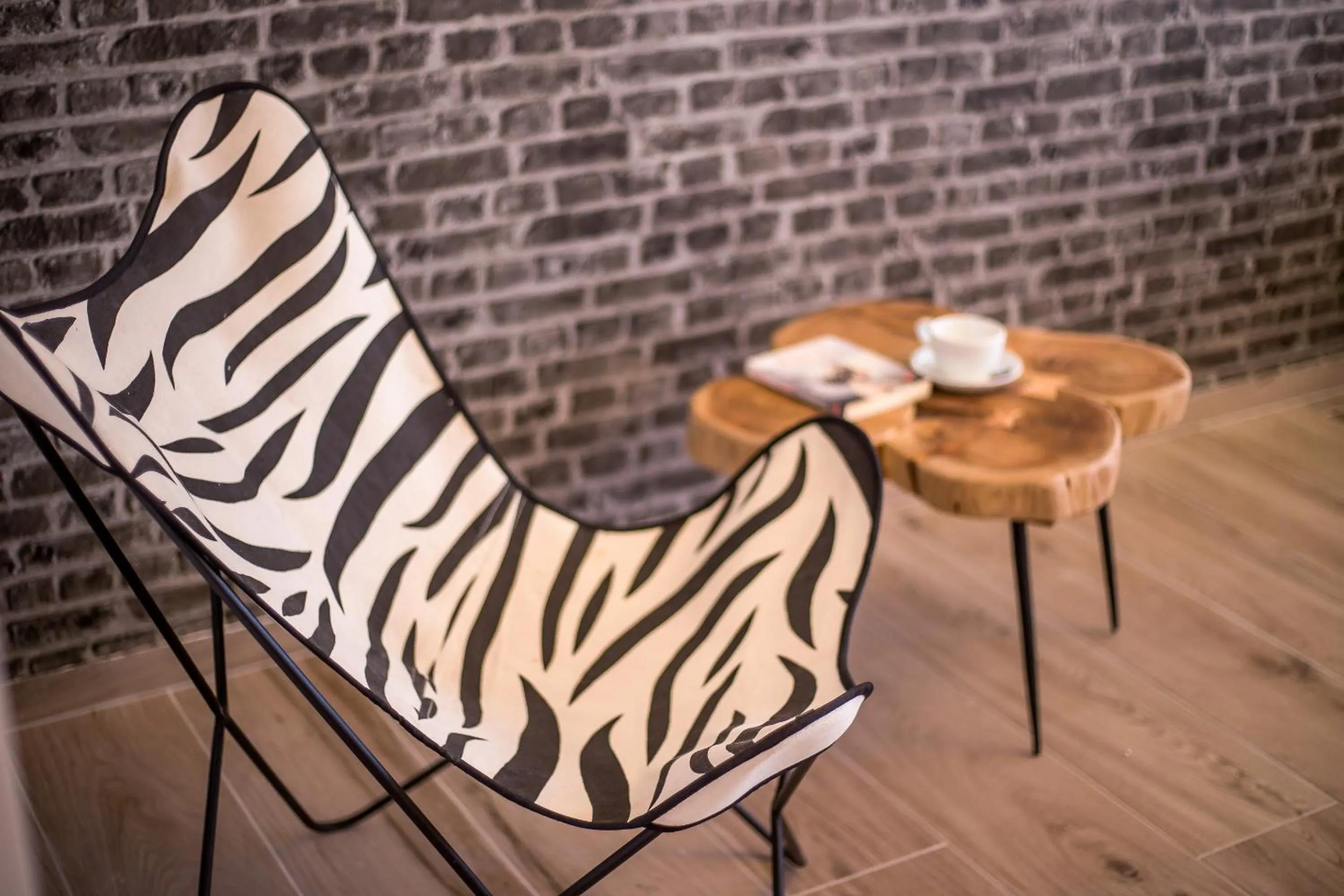 Seating area in Moscha Hotel