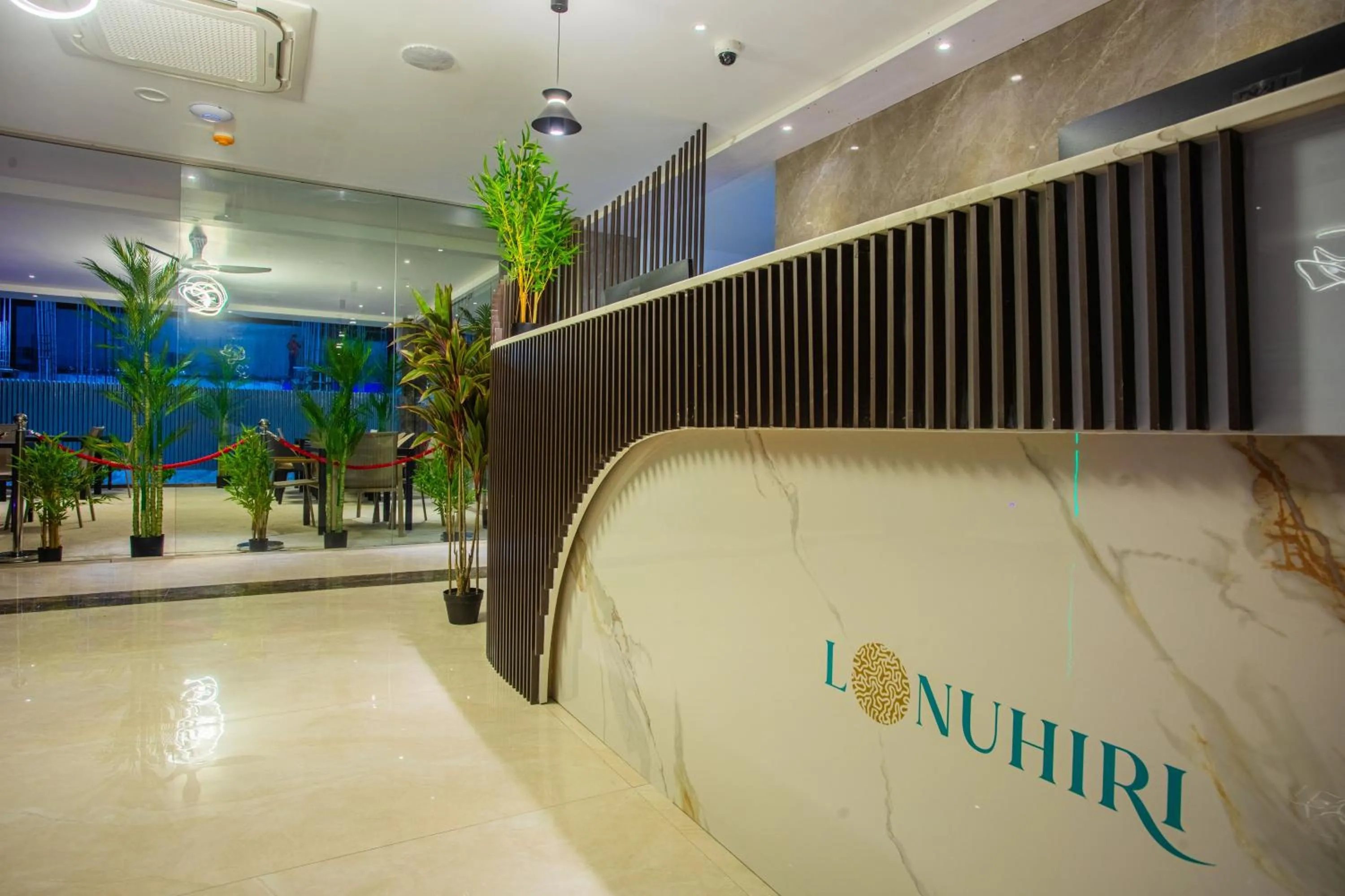Lobby or reception in Lonuhiri at Dhigurah