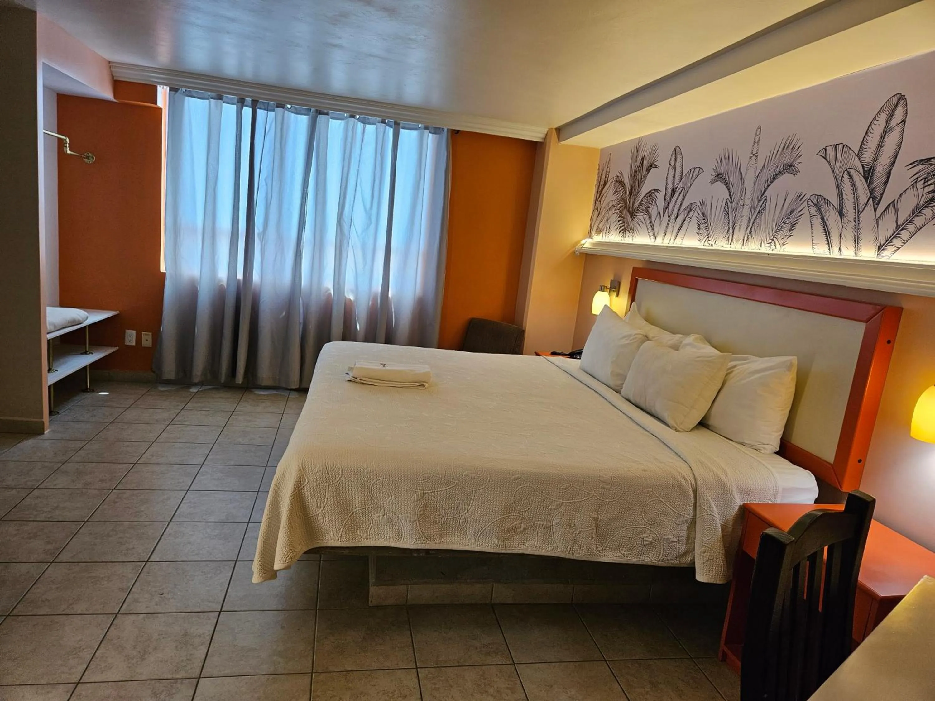 Bed in Hotel Florencia Poza Rica