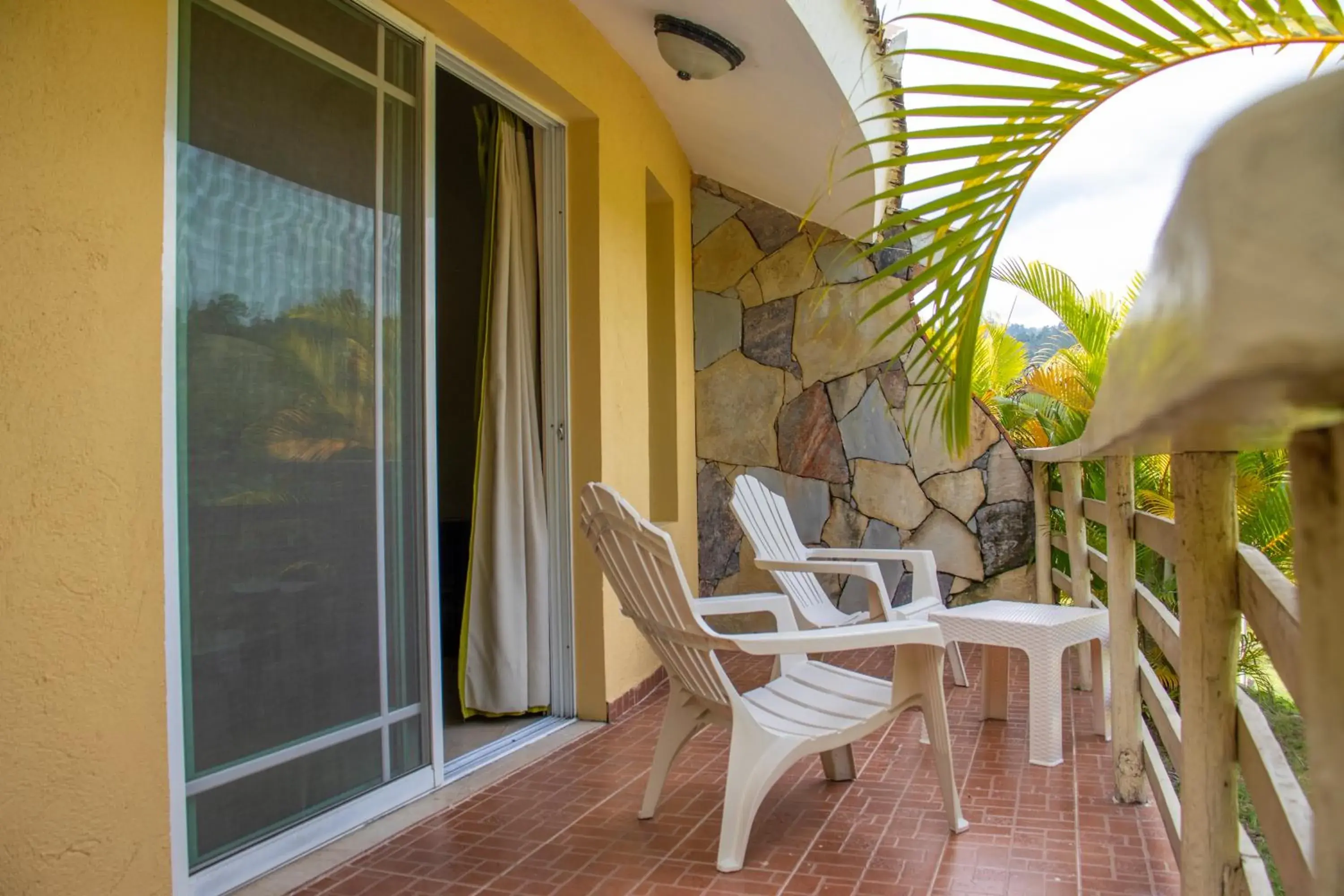 Balcony/Terrace in Jarabacoa River Club & Resort Balcony/Terrace in Jarabacoa River Club & Resort