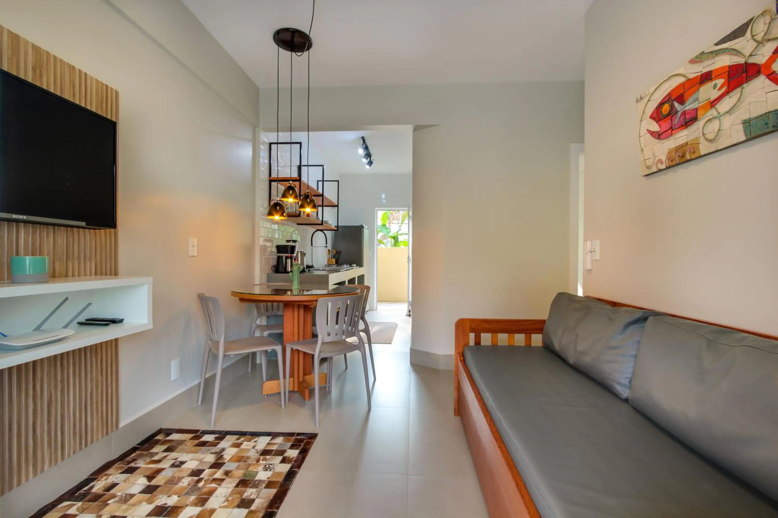 Seating area in Residencial Casa Flora