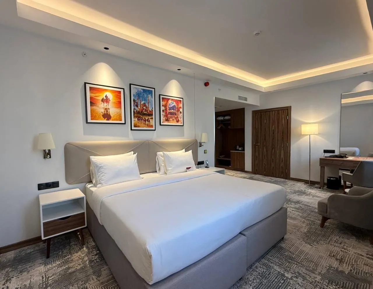 Bedroom, Bed in Ramada Encore by Wyndham Bukhara