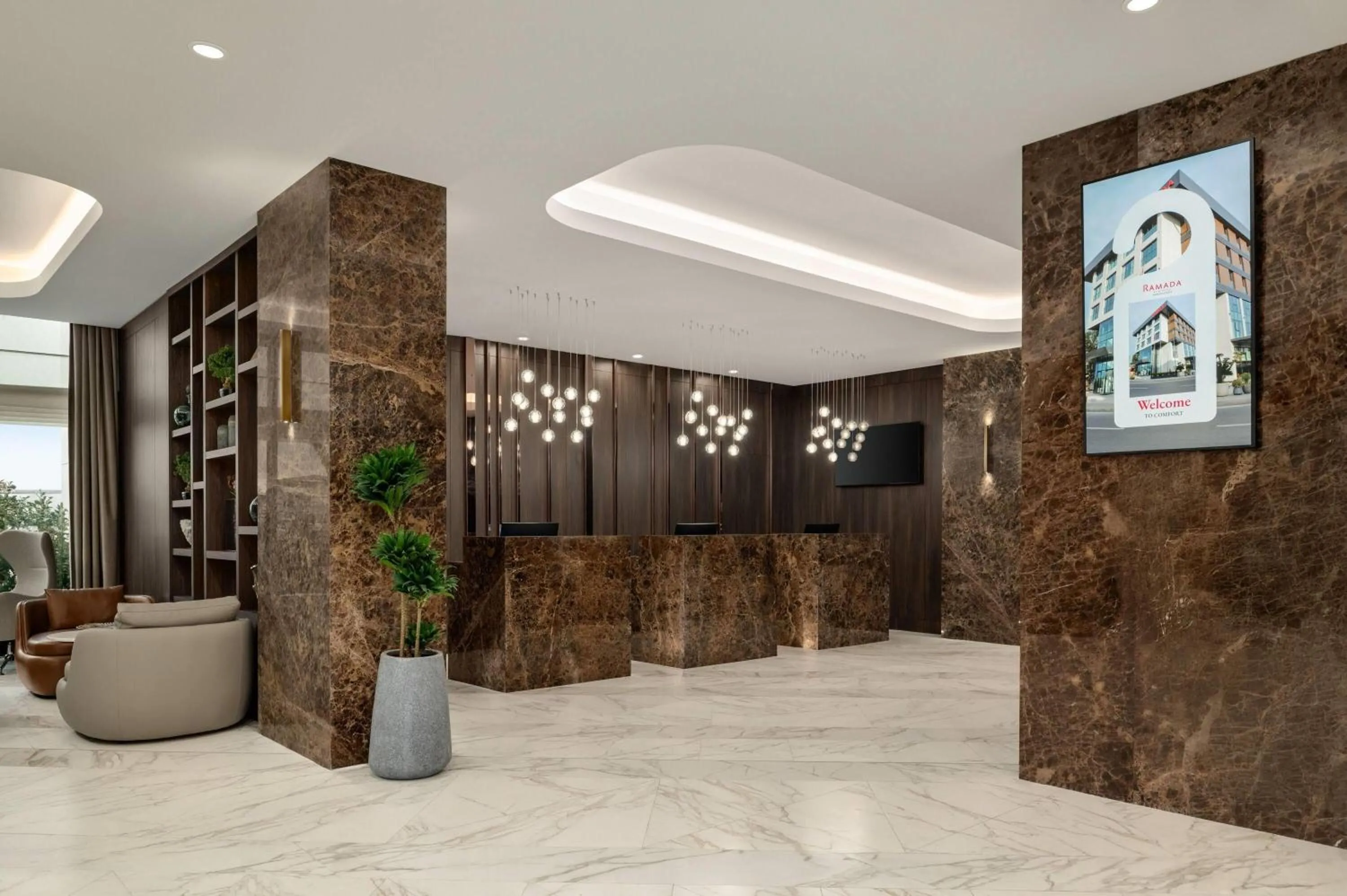 Lobby or reception in Ramada by Wyndham Arnavutkoy