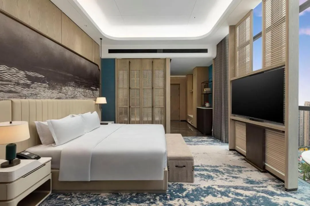 Bed in Wyndham Leshan Downtown