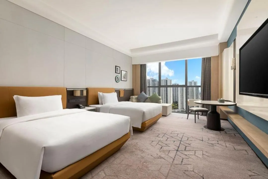 Bed in Wyndham Leshan Downtown