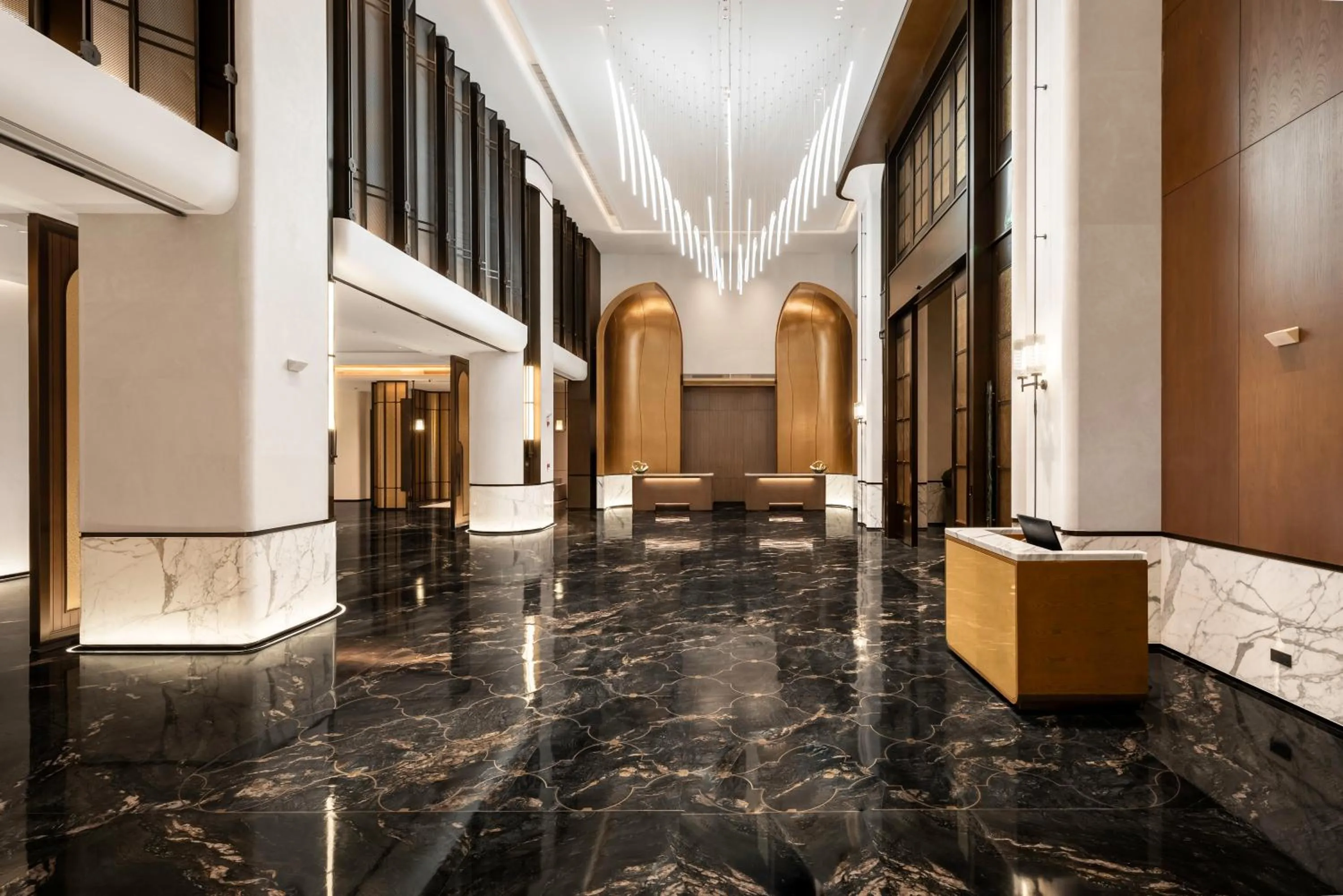 Lobby or reception in Wyndham Leshan Downtown