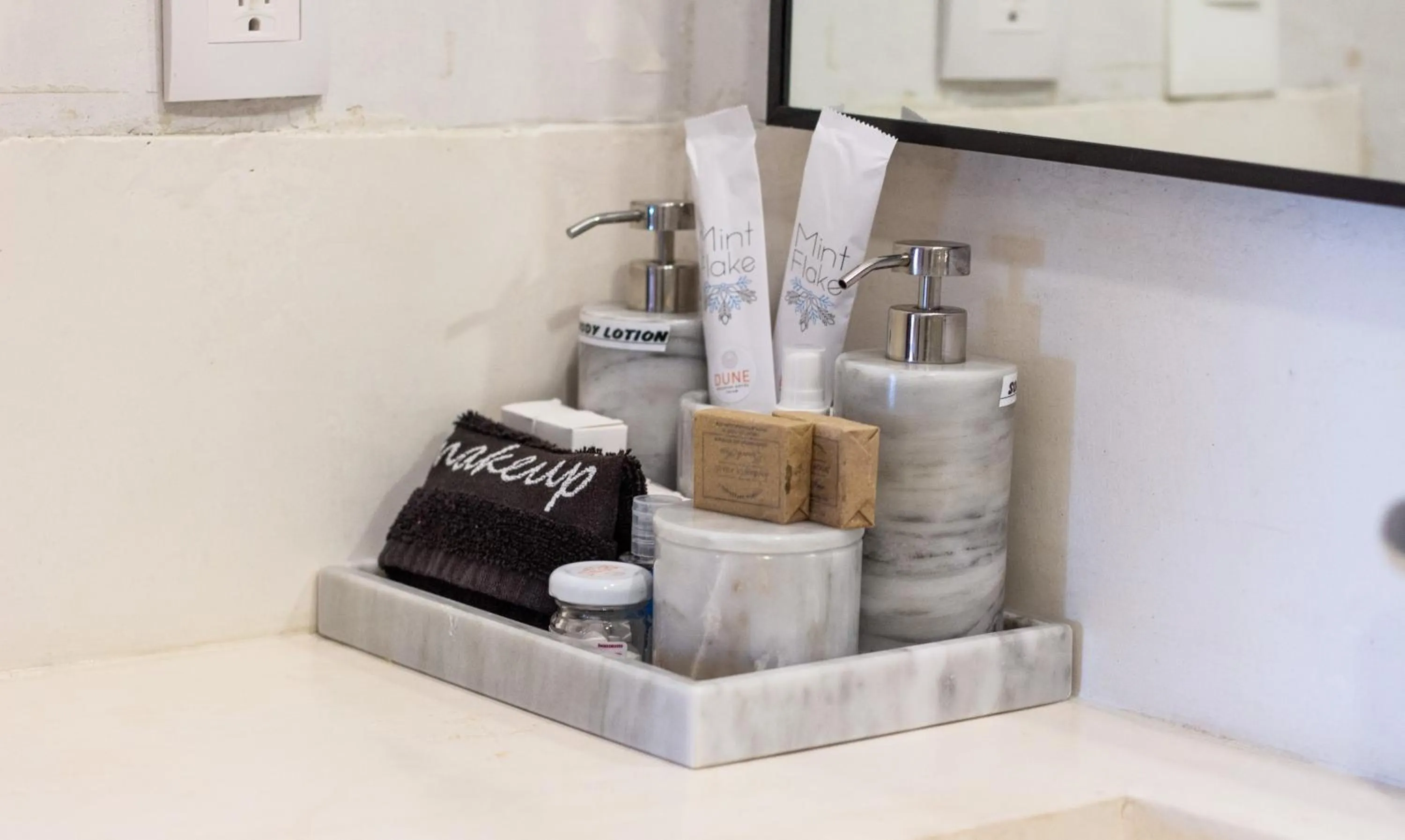 Toilet in Dune Boutique Hotel located at the party zone