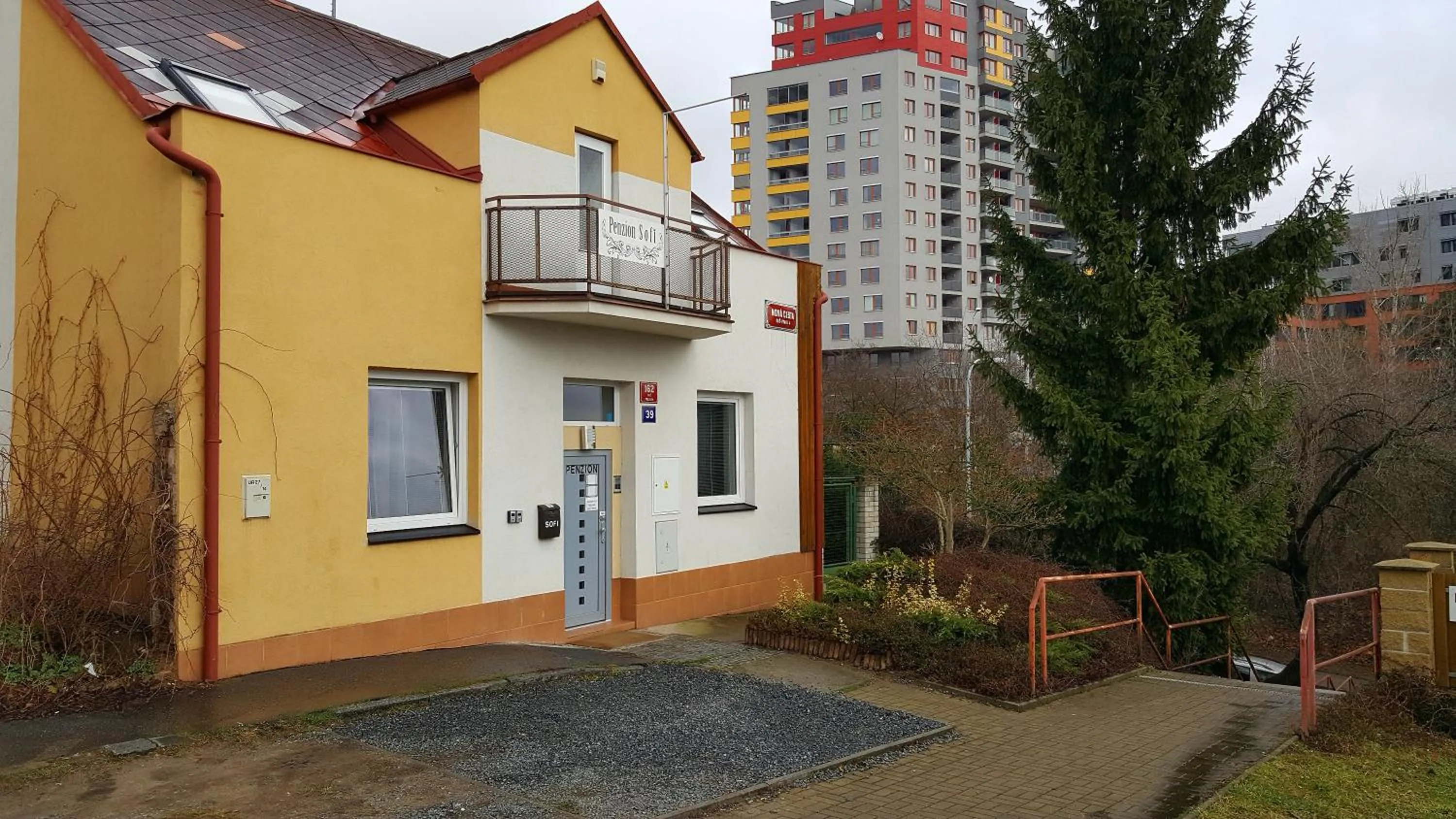 Facade/entrance in Penzion Sofi
