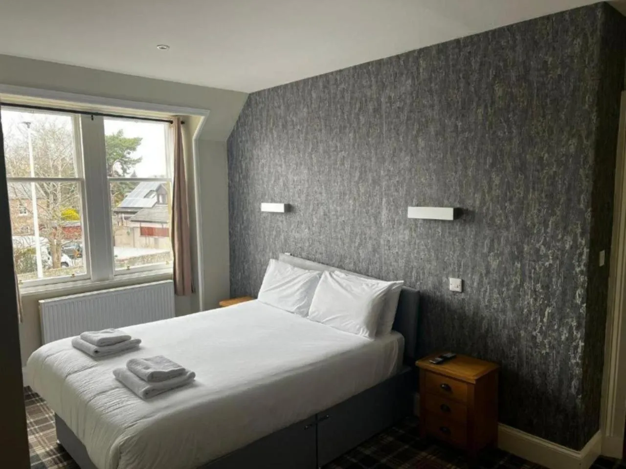 Bed in Crown Hotel & Bar