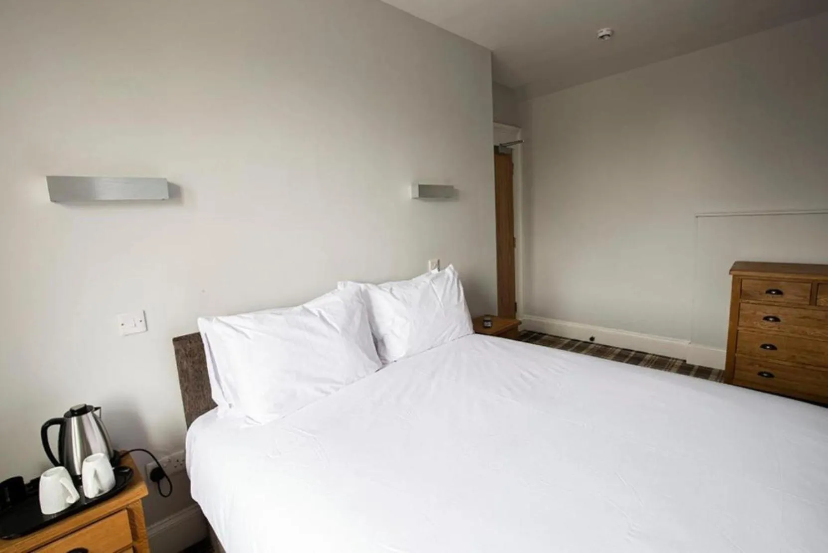 Bed in Crown Hotel & Bar